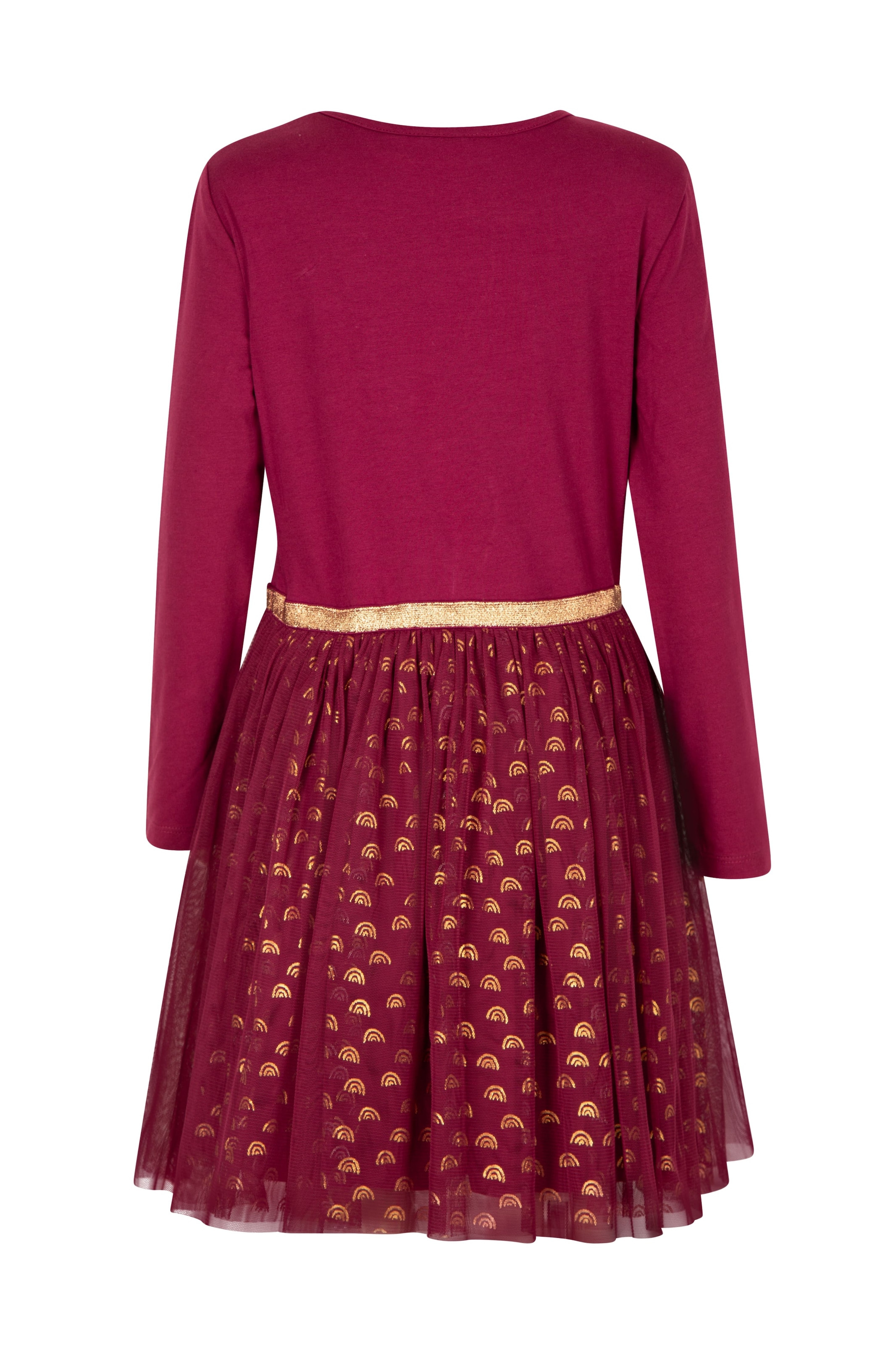 happy girls Robe en jersey mit Tüllrock und hochwertiger Blütenapplikation auf dem Frontmotiv