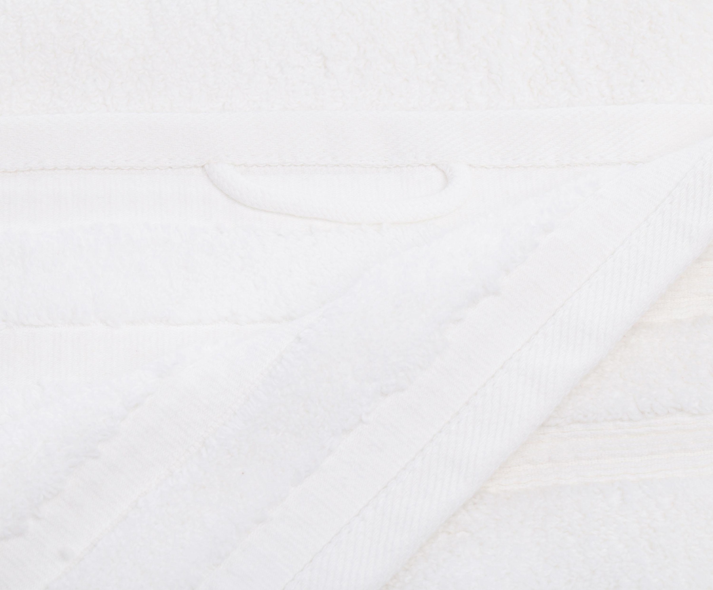 Gözze Badetuch »Monaco« Uni Farben, mit gewellter Bordüre, reine Baumwolle