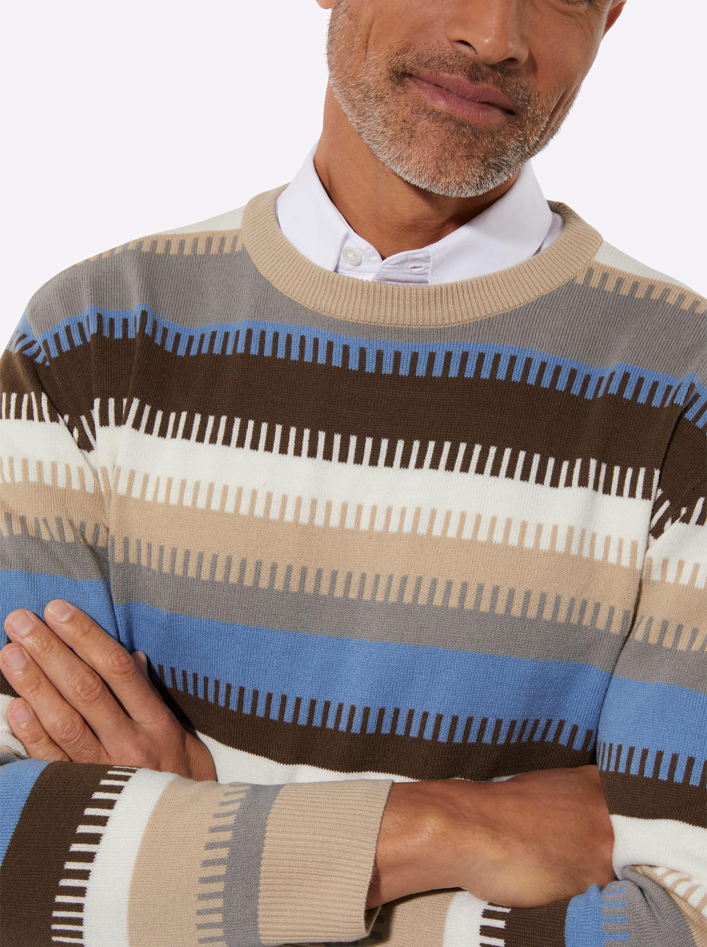 Classic Pull à col rond »Rundhals-Pullover«