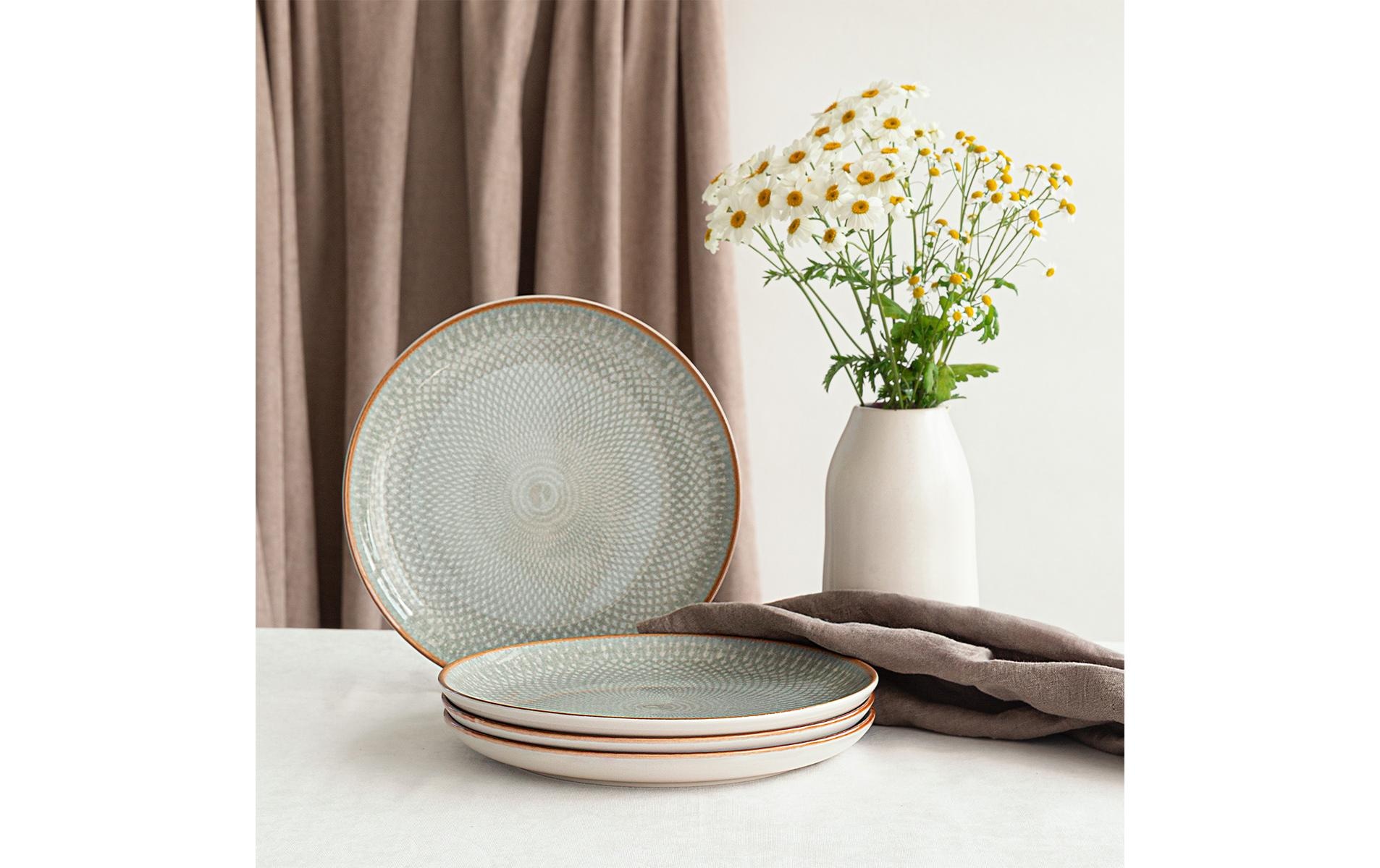   Assiette plate »Lunasol Elements Day Mandala 12-tlg.« Teller-Set