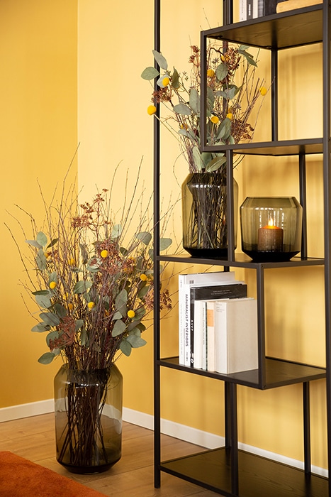 Fink Vase de table »ORELIA« aus Glas, auch als Windlicht verwendbar