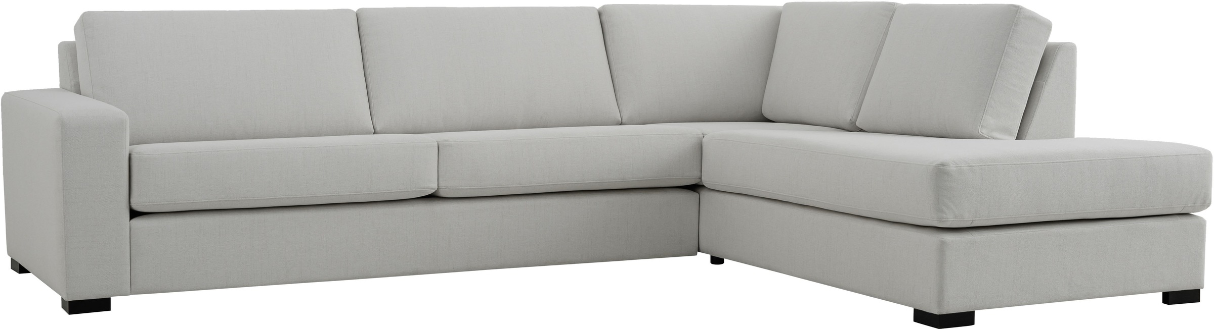 Home affaire Ecksofa »Branwell« Breite 304 cm, Struktur fein, mit Wellenunterfederung