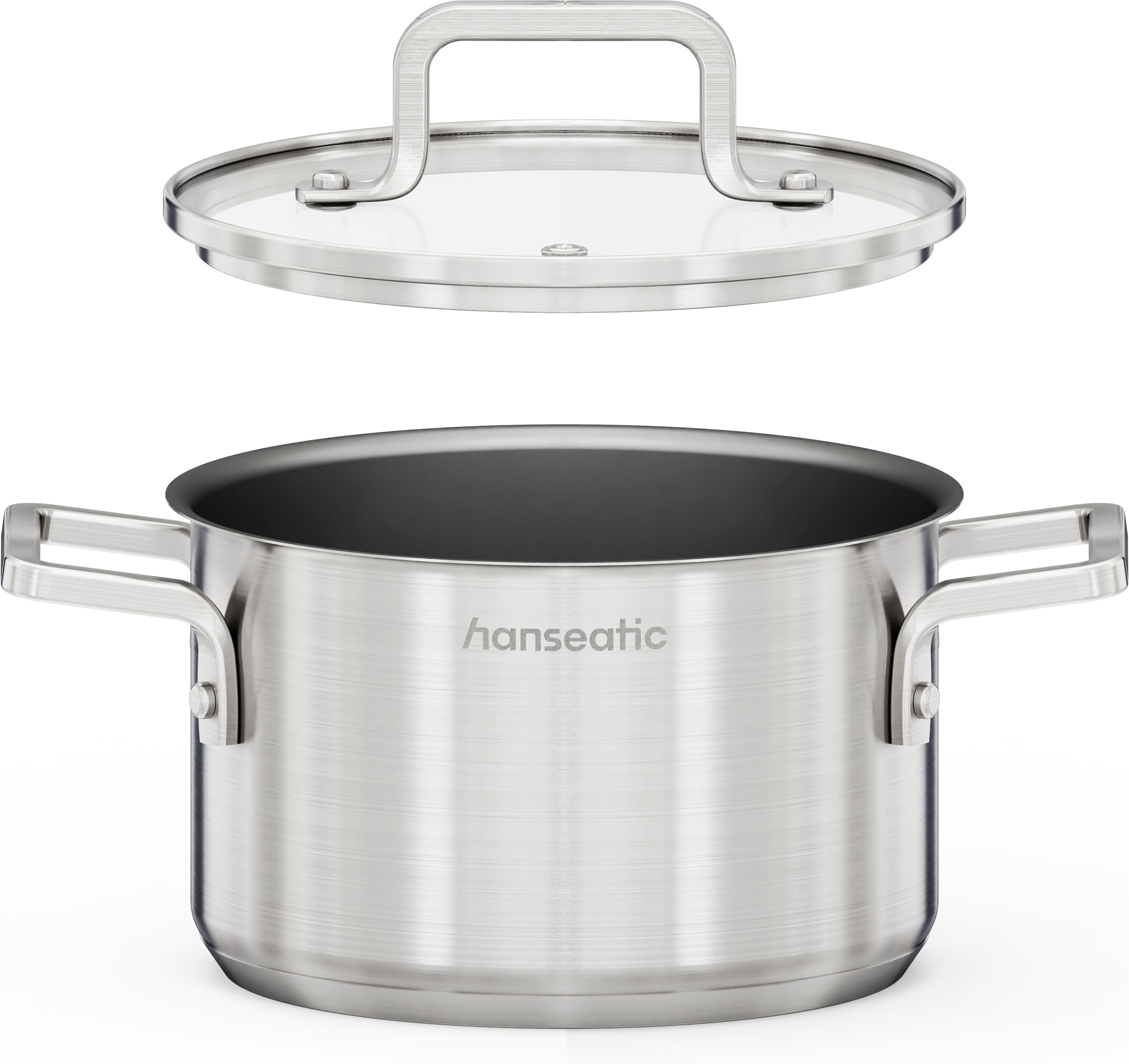 Hanseatic Casserole »DAILY, mit Antihaftbeschichtung« 1 tlg. Acier inoxydable 18/10