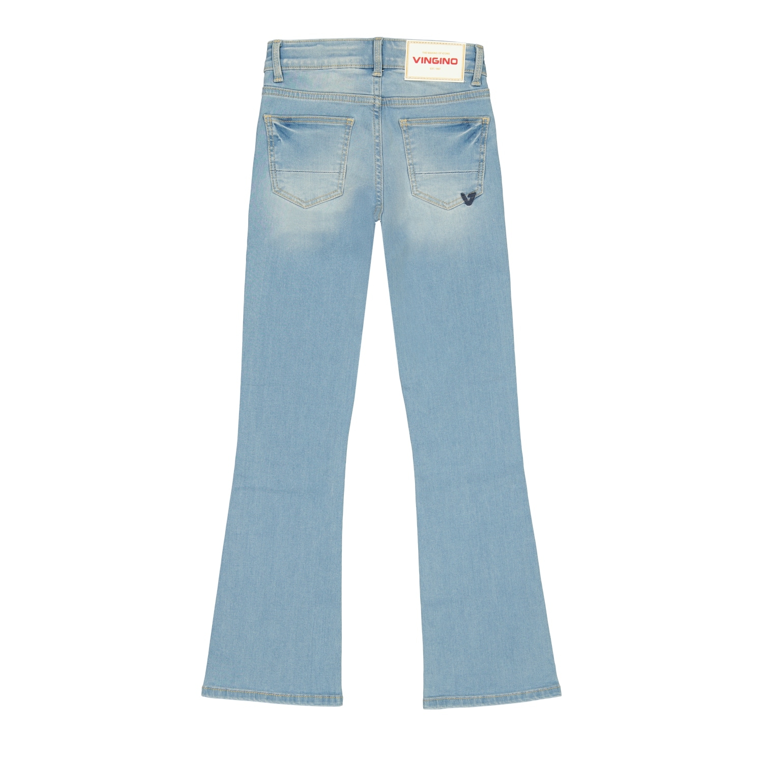 Vingino Jeans à 5 poches »Britte« avec légère évasée et stretch, pour filles