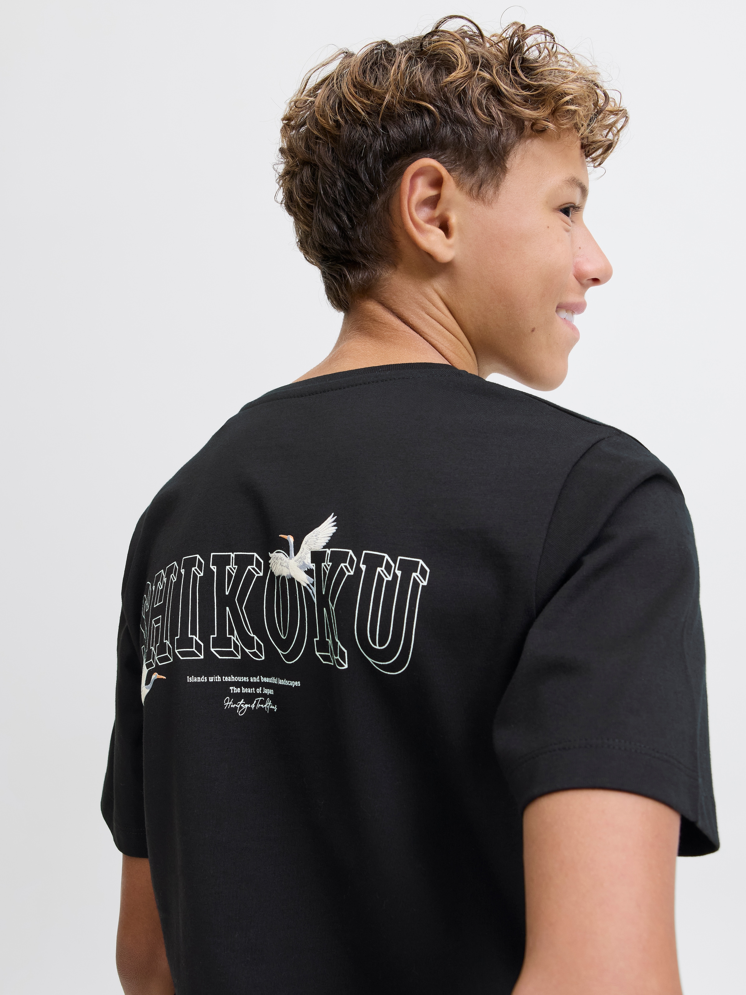 Jack & Jones Junior T-Shirt »JJKENJI TEE SS CREW NECK JNR«