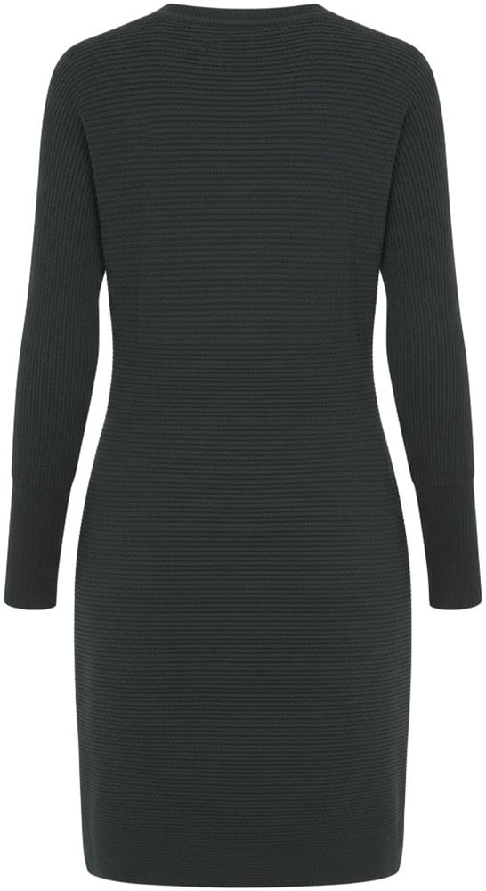 Laura Scott Robe en tricot mit Fledermausärmeln und Rippstrick - NEUE KOLLEKTION