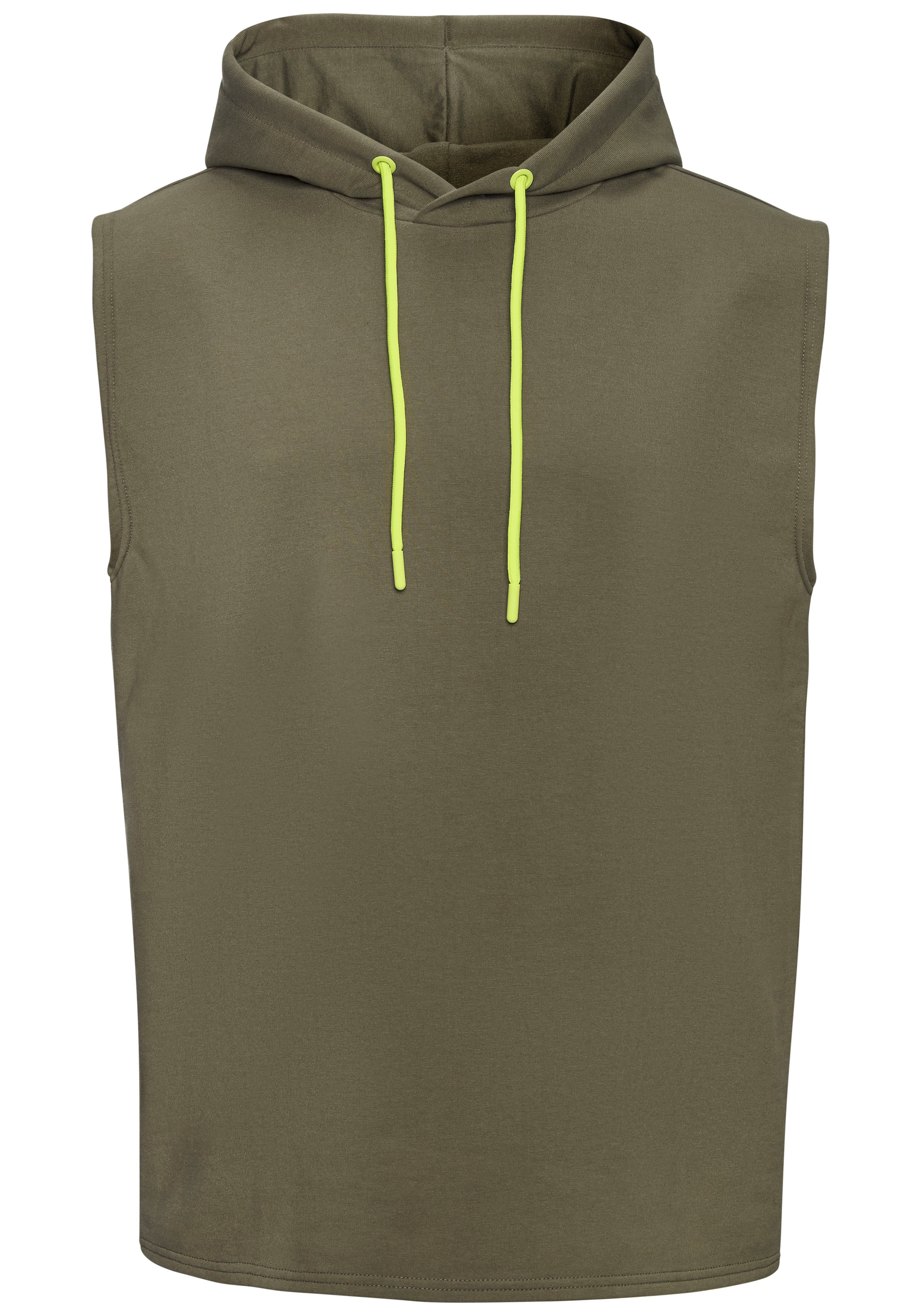 Le Jogger Performance Sweat à capuche , ohne Ärmel und mit kontrastfarbenen Details
