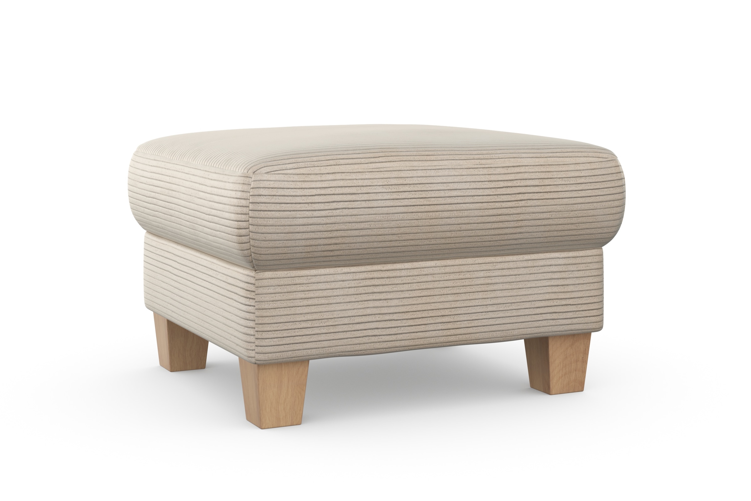 Home affaire Polsterhocker »Summer« inkl. Stauraum, Cord-Bezug