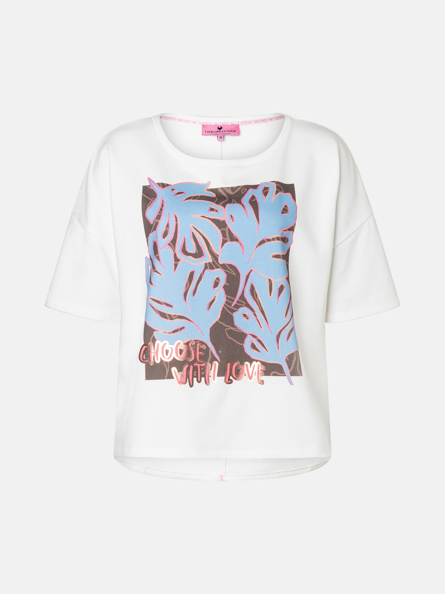Lieblingsstück T-Shirt »ElvaL« aus einer Baumwollmischung, mit Druck