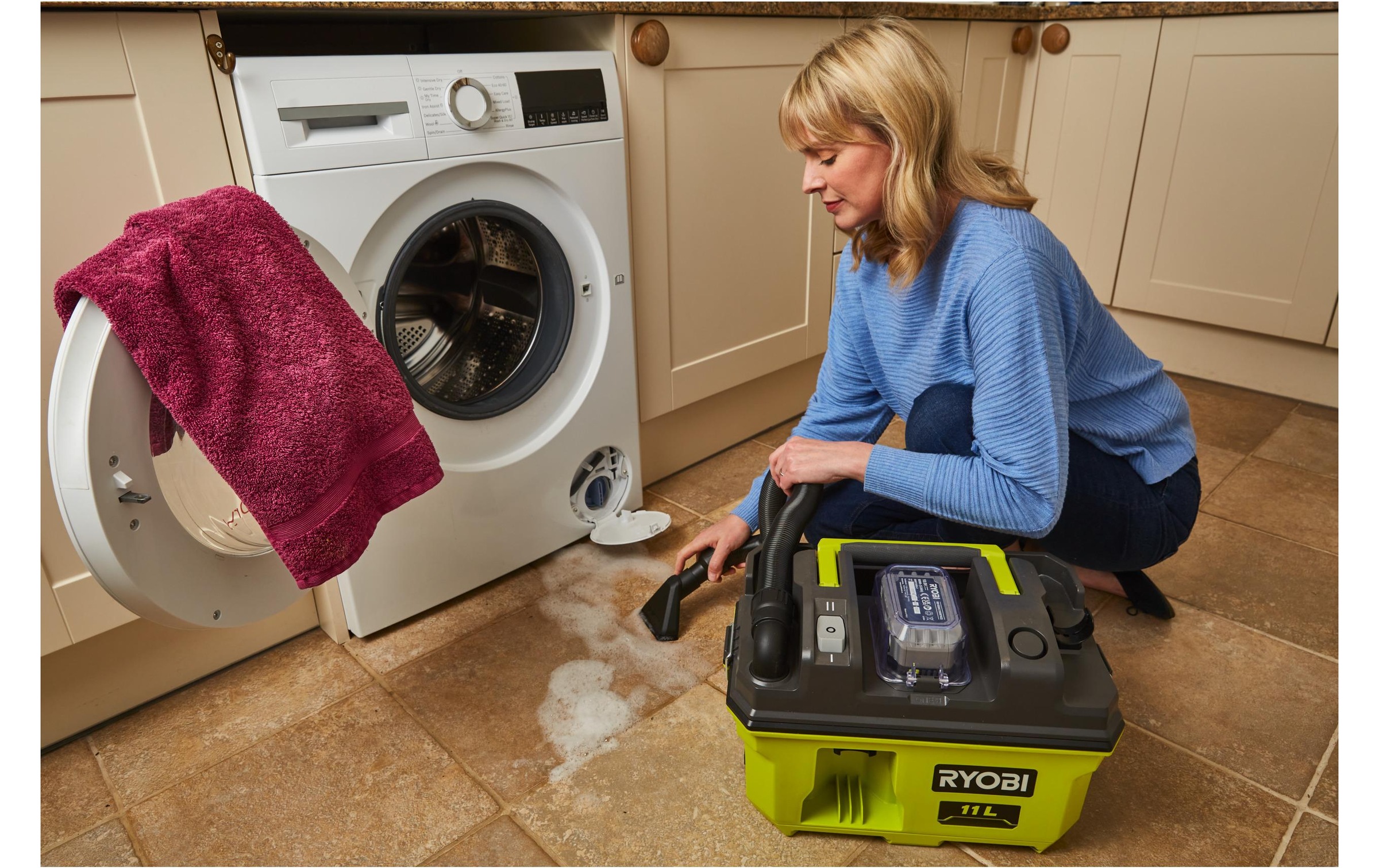   Aspirateur eau et poussière »RYOBI, RV1811-0 ohne Akku und Ladegerät«