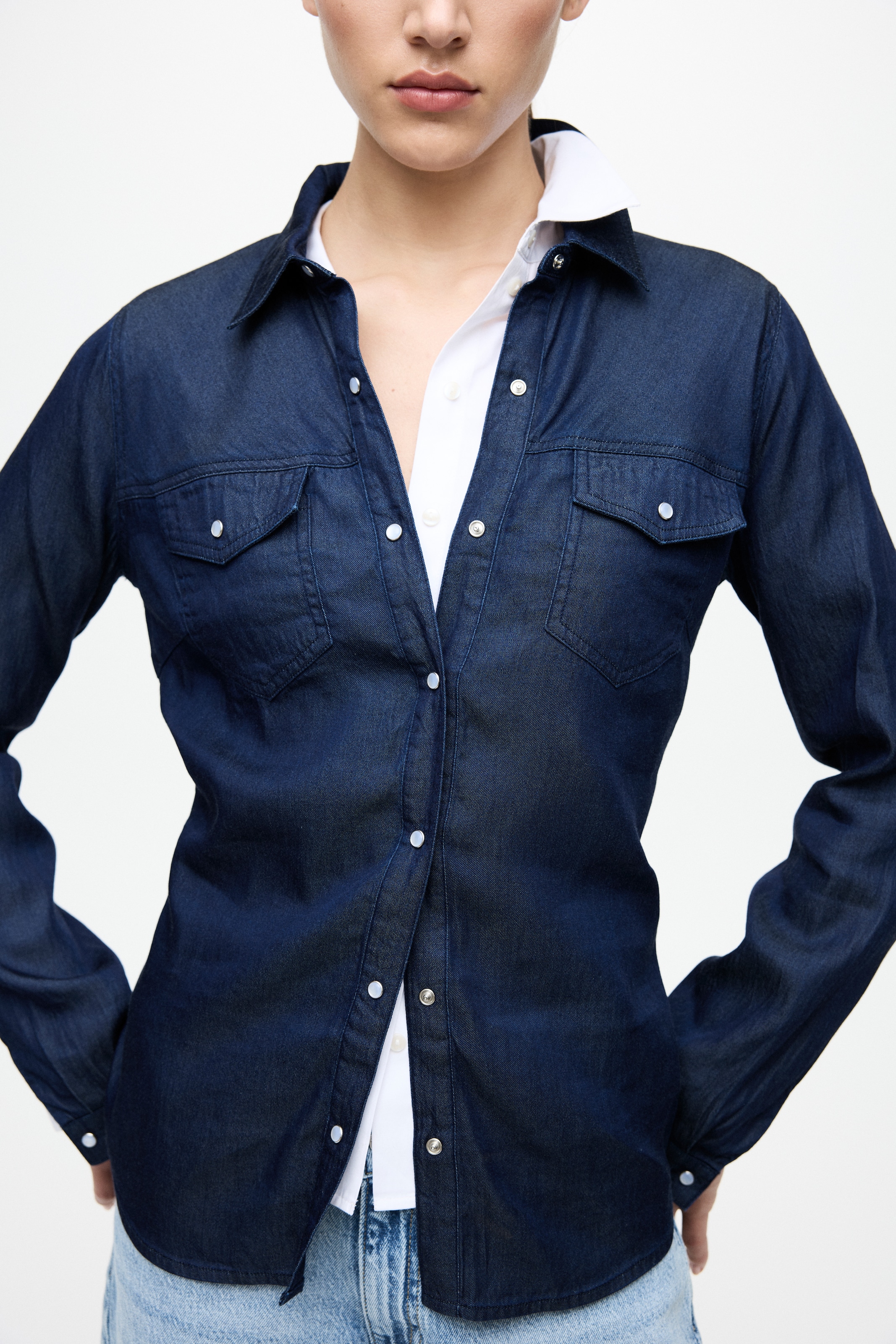 Vila Blouse en jean »VIBISTA DENIM SHIRT/SU-NOOS«