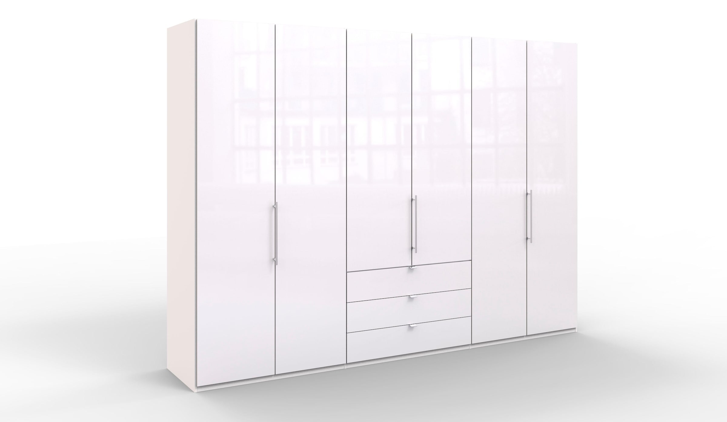 WIEMANN Kleiderschrank »Loft« Glasfront