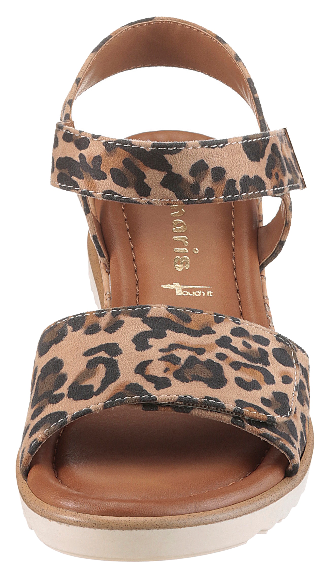 Tamaris Keilsandalette  , Riemchensandale, Sommerschuh in veganer Verarbeitung