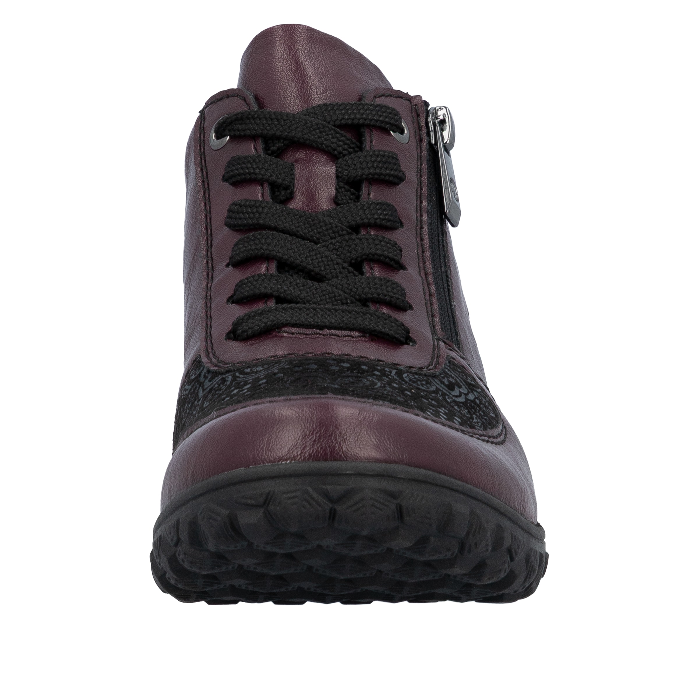 Rieker Bottines de sneakers  High Top Sneaker, Schnürboots, Stiefelette mit weichem Schaftrand