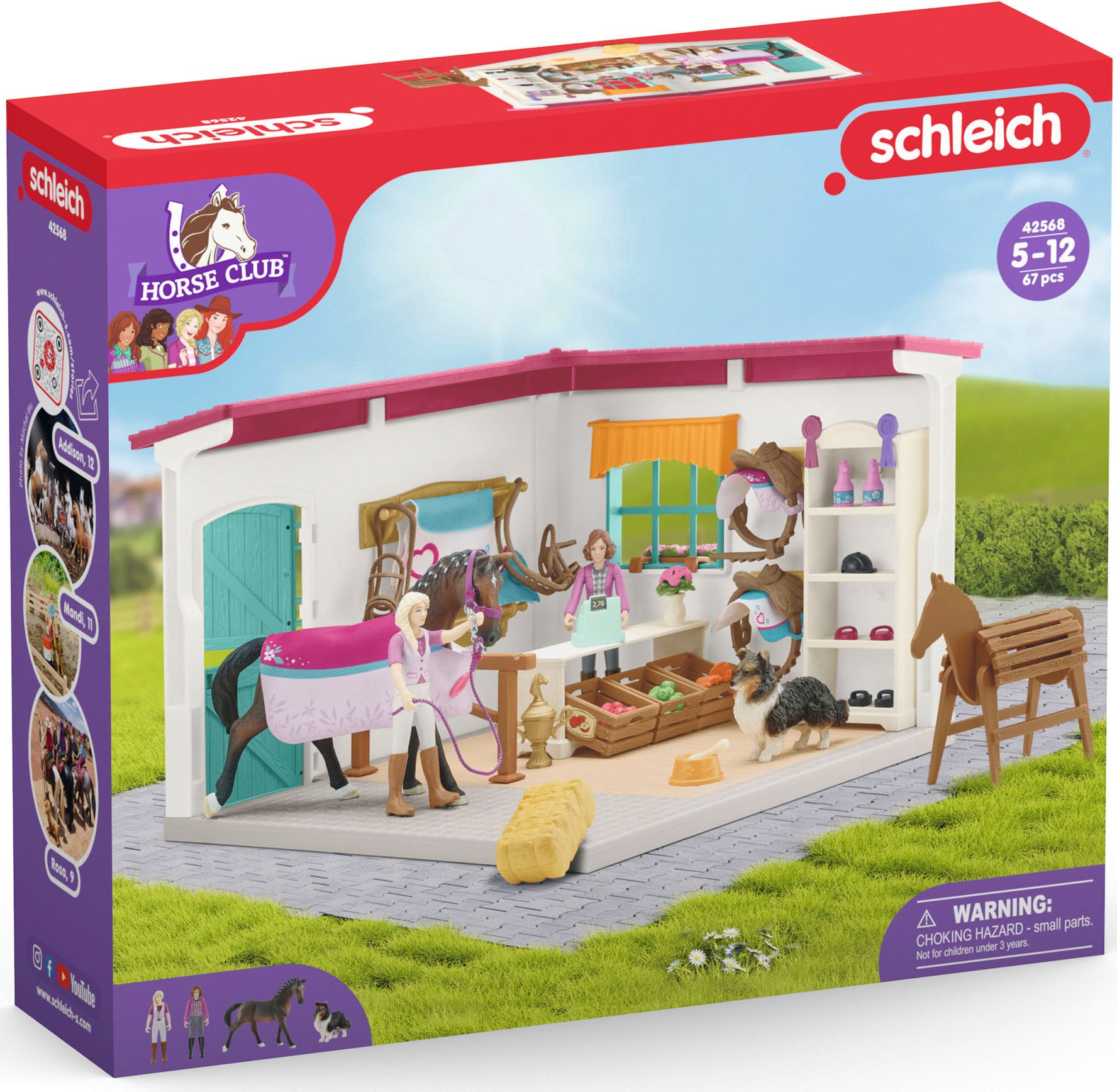 Schleich® Spielwelt »HORSE CLUB, Reitshop (42568)«