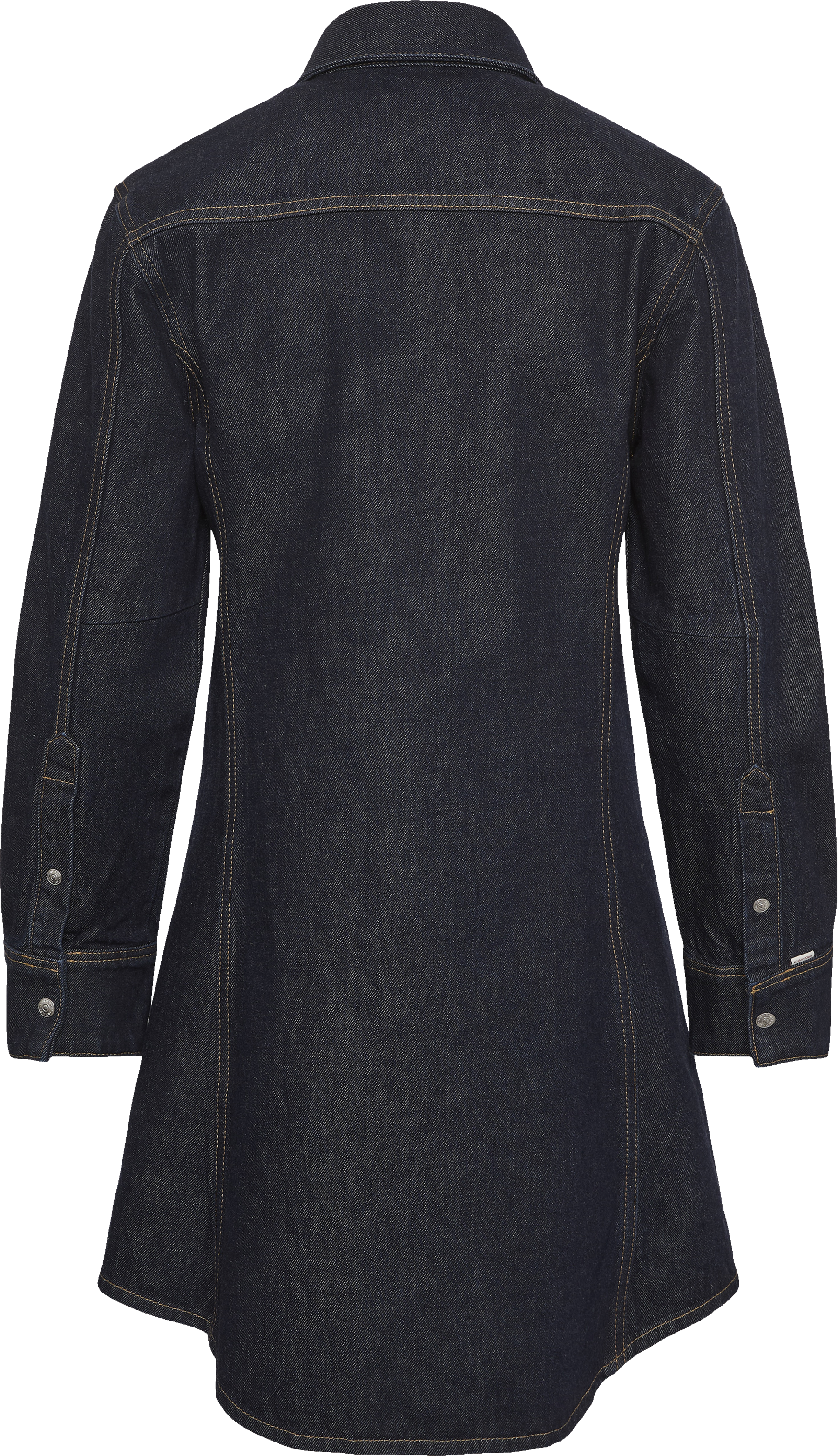 Calvin Klein Jeans Robe en jean Regular fit mit Rundhalsausschnitt