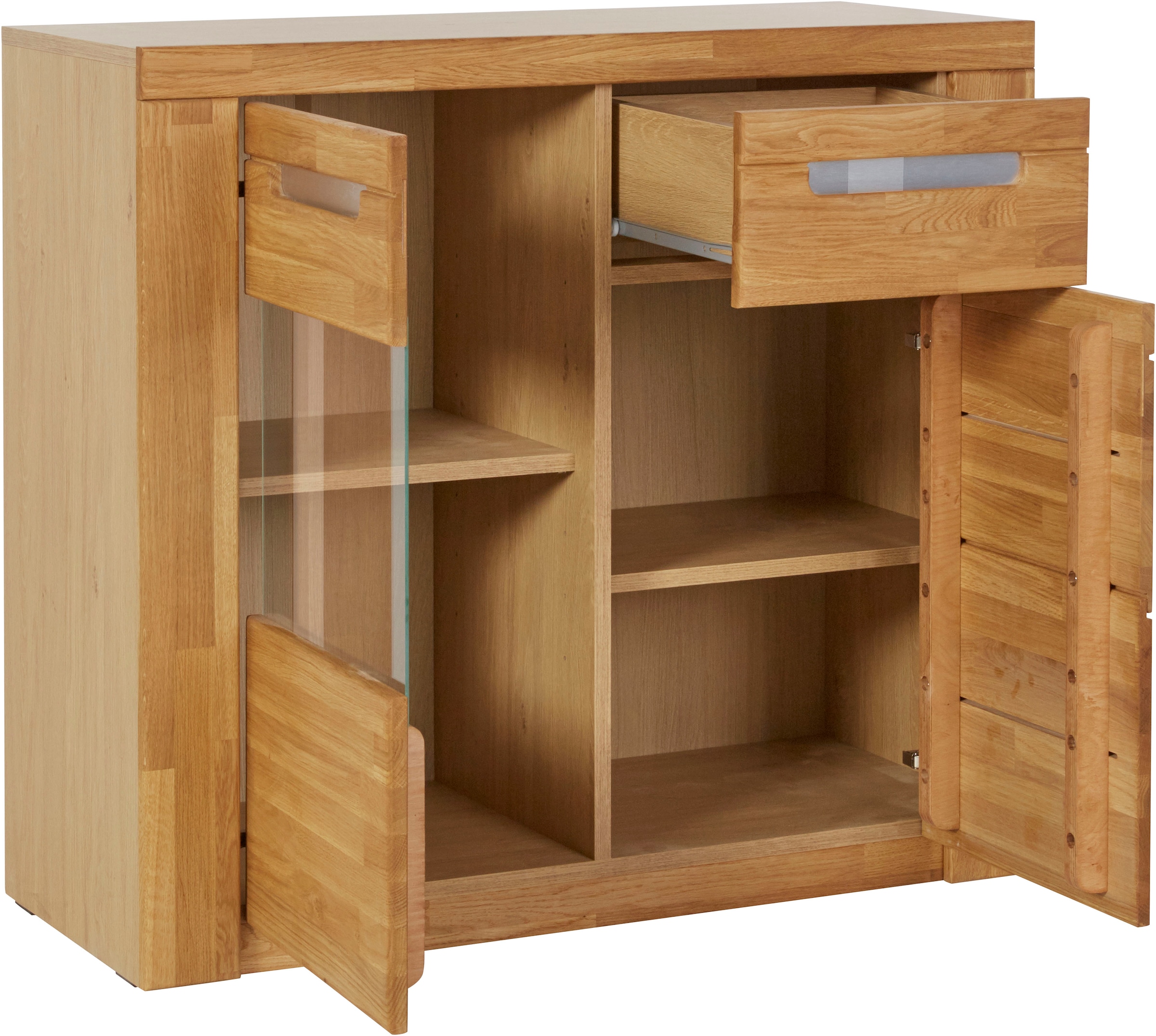 Home affaire Commode »Kolding« teilmassiv