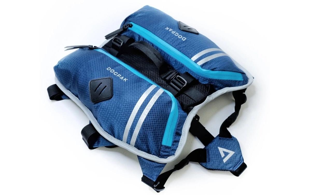   Harnais pour chien »DOGPAK Moab Lite Hunderucksack S« Rucksack und Wandergeschirr für Hunde aus «Die Höhle der Löwen»