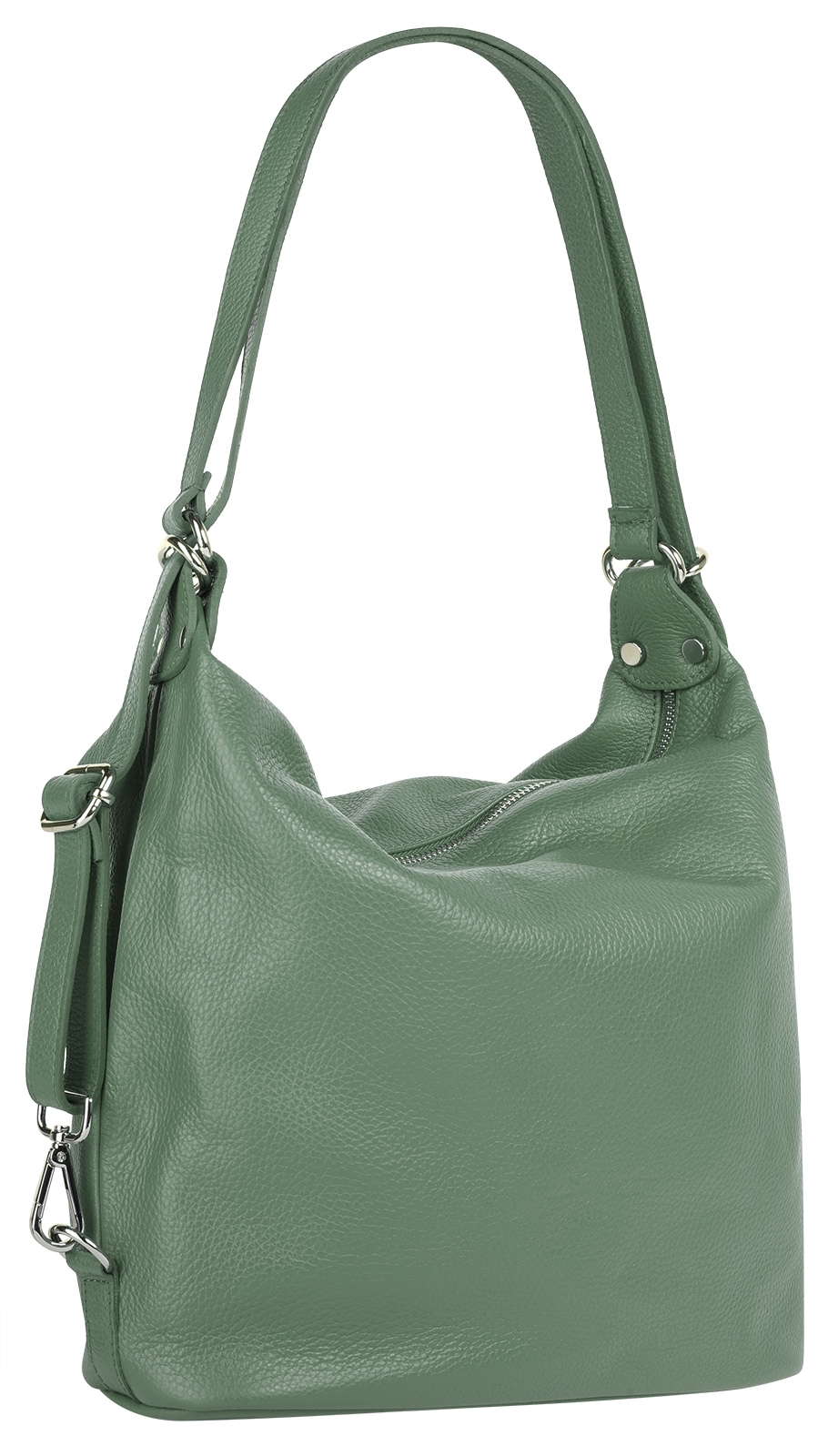 Samantha Look Shopper cuir véritable, fabriqué en Italie