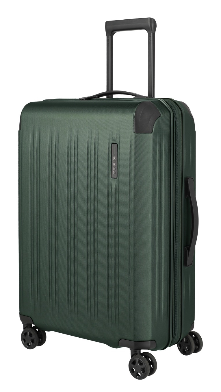 travelite Trolleyset »DYNAMIIC 3-teilig Hartschale« ABS-Hartschale und Volumenerweiterung