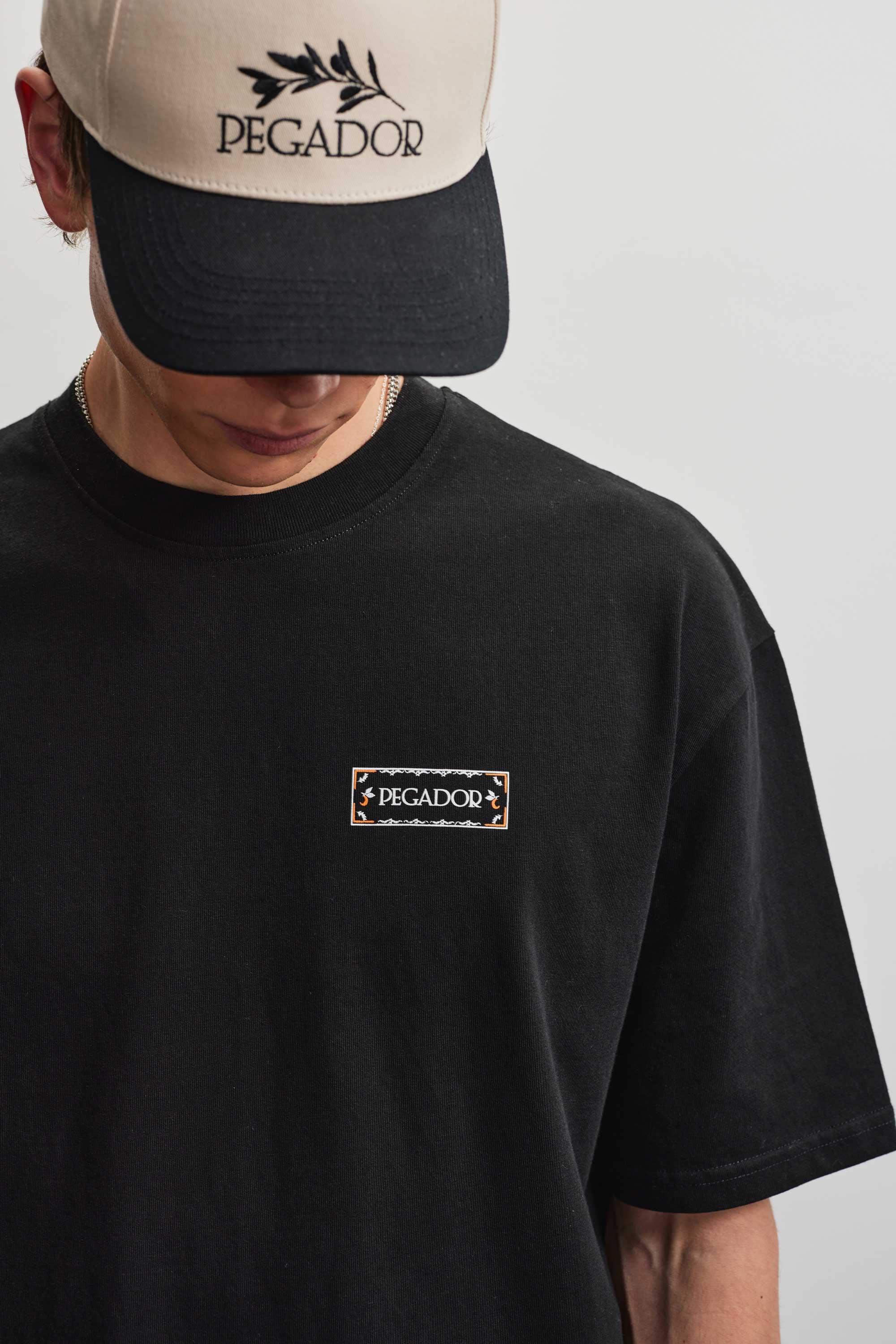 PEGADOR Shirt à col rond »VIBORG OVERSIZED TEE«