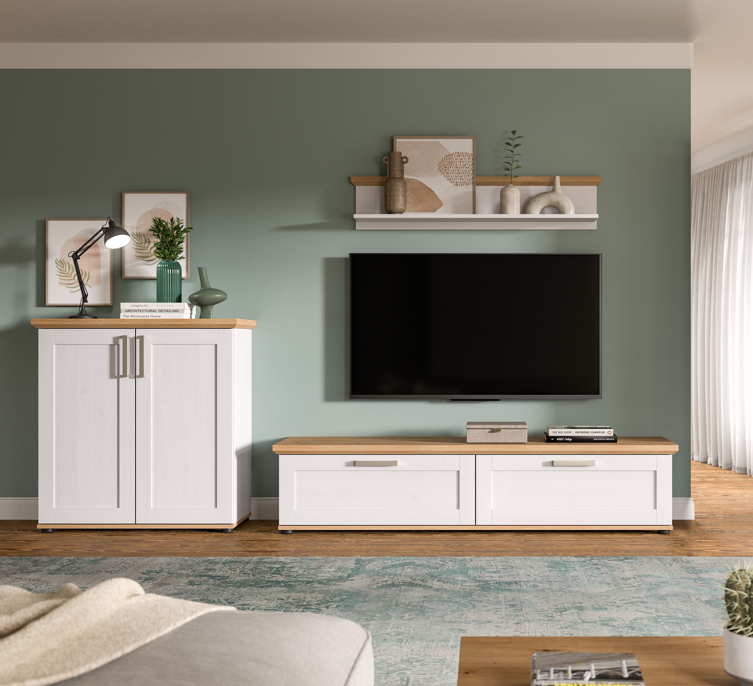 Home affaire Wohnwand »Cosenza« Set, 3 Stk. tlg.