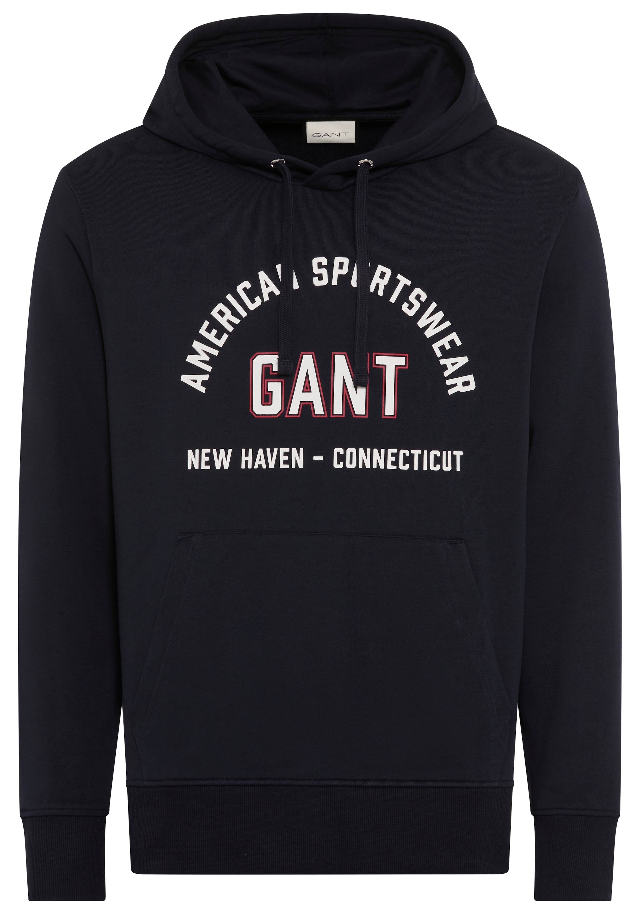 Gant Sweatshirt »PRINTED GRAPHIC«, mit Kapuze, regular fit, Kängurutasche
