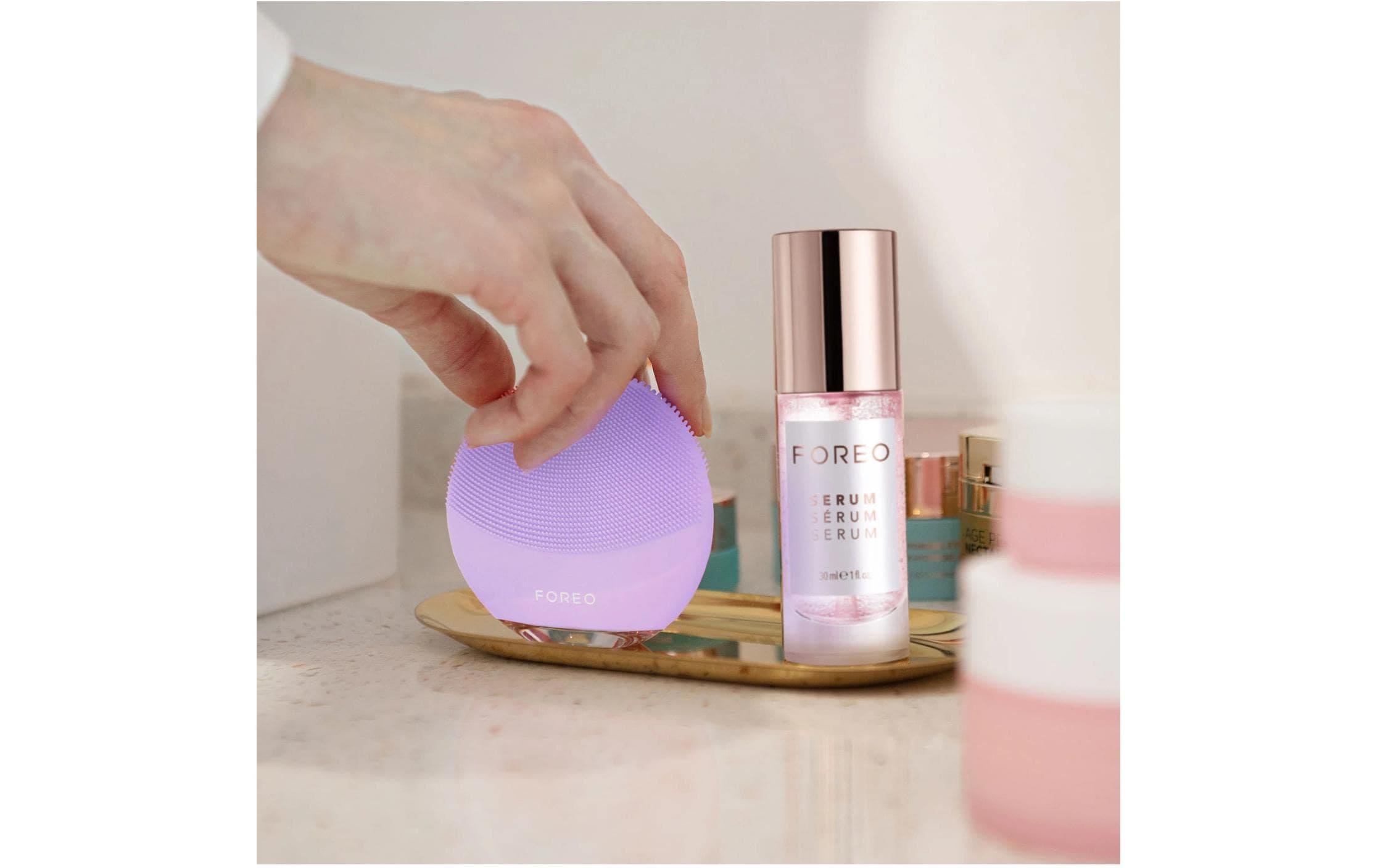 FOREO Brosse électrique pour le nettoyage du visage »LUNA™ 4 mini«
