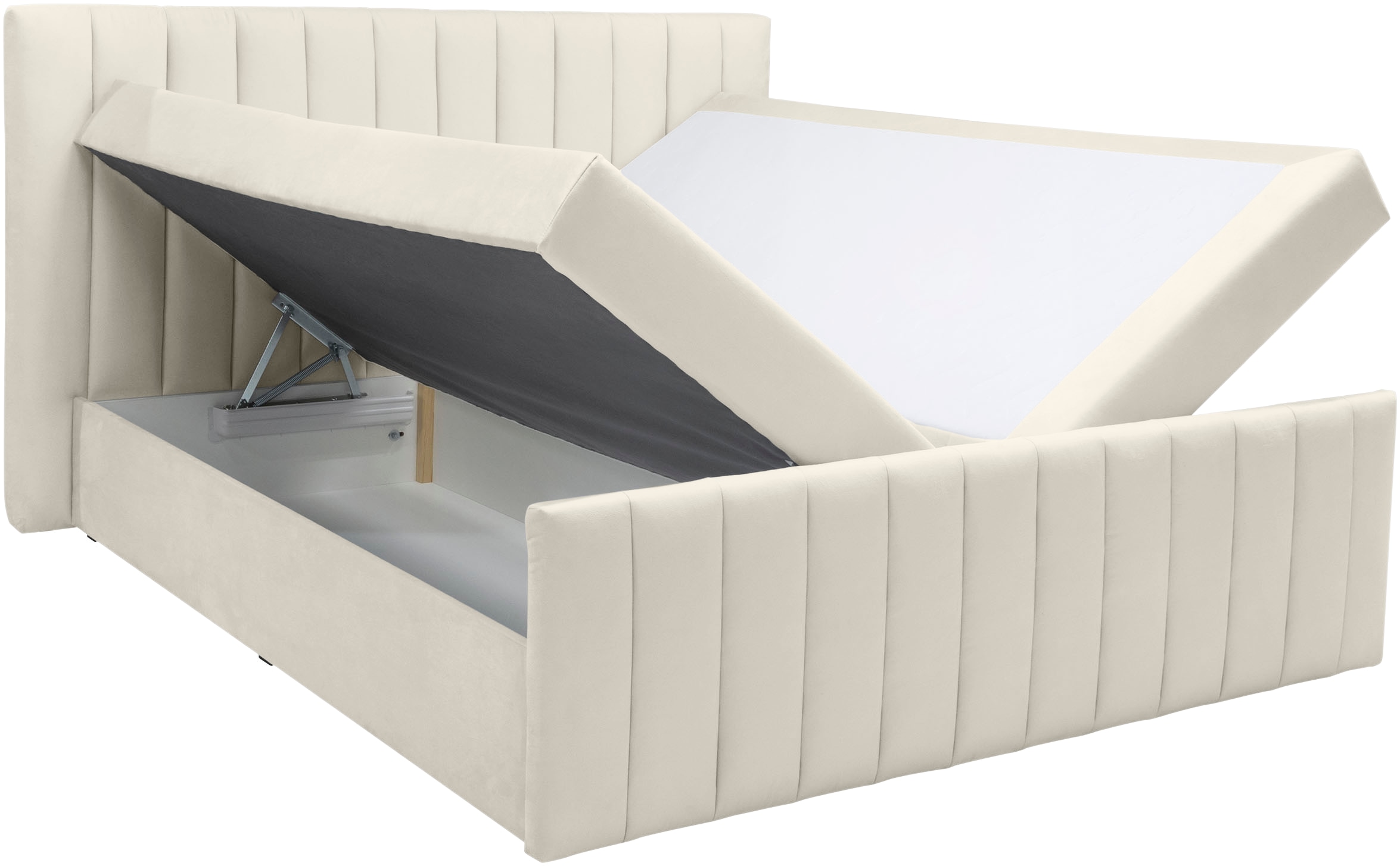 INOSIGN Lit de boxe »Effy inkl. Bettkasten und Topper, erhältlich in der Breite 180x200cm« verschiedene Härtegrade wählbar