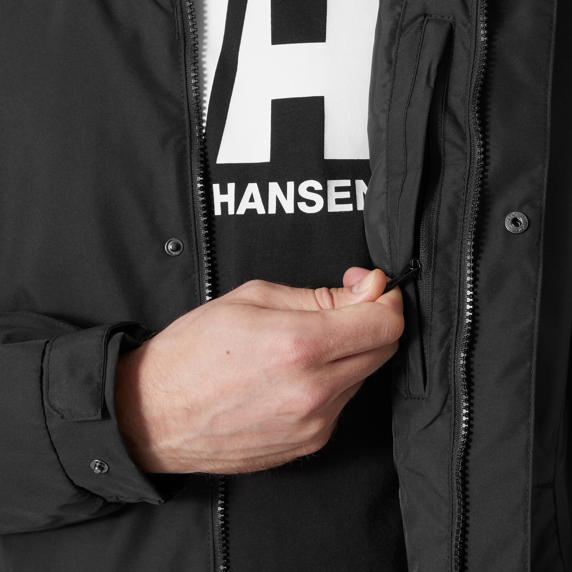 Helly Hansen Regenjacke »DUBLINER JACKET« wasserdicht, winddicht, Langarm-Schnitt, normale Länge