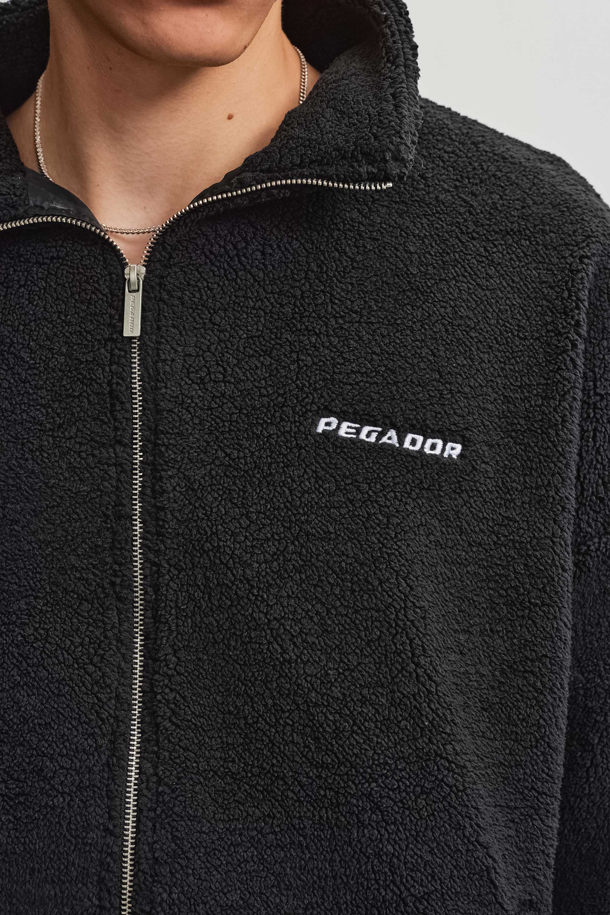 PEGADOR Veste sweat »Alto Teddy Jacket« Kunstfaser, regular fit