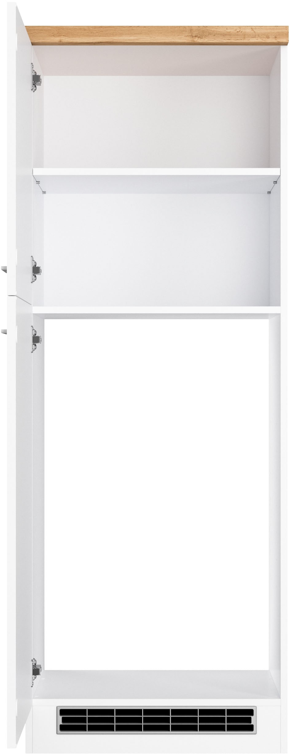KOCHSTATION Armoire réfrigérée encastrable »KS-Milan« Aménagement réfrigérateur 60 cm, façades mates ou brillantes