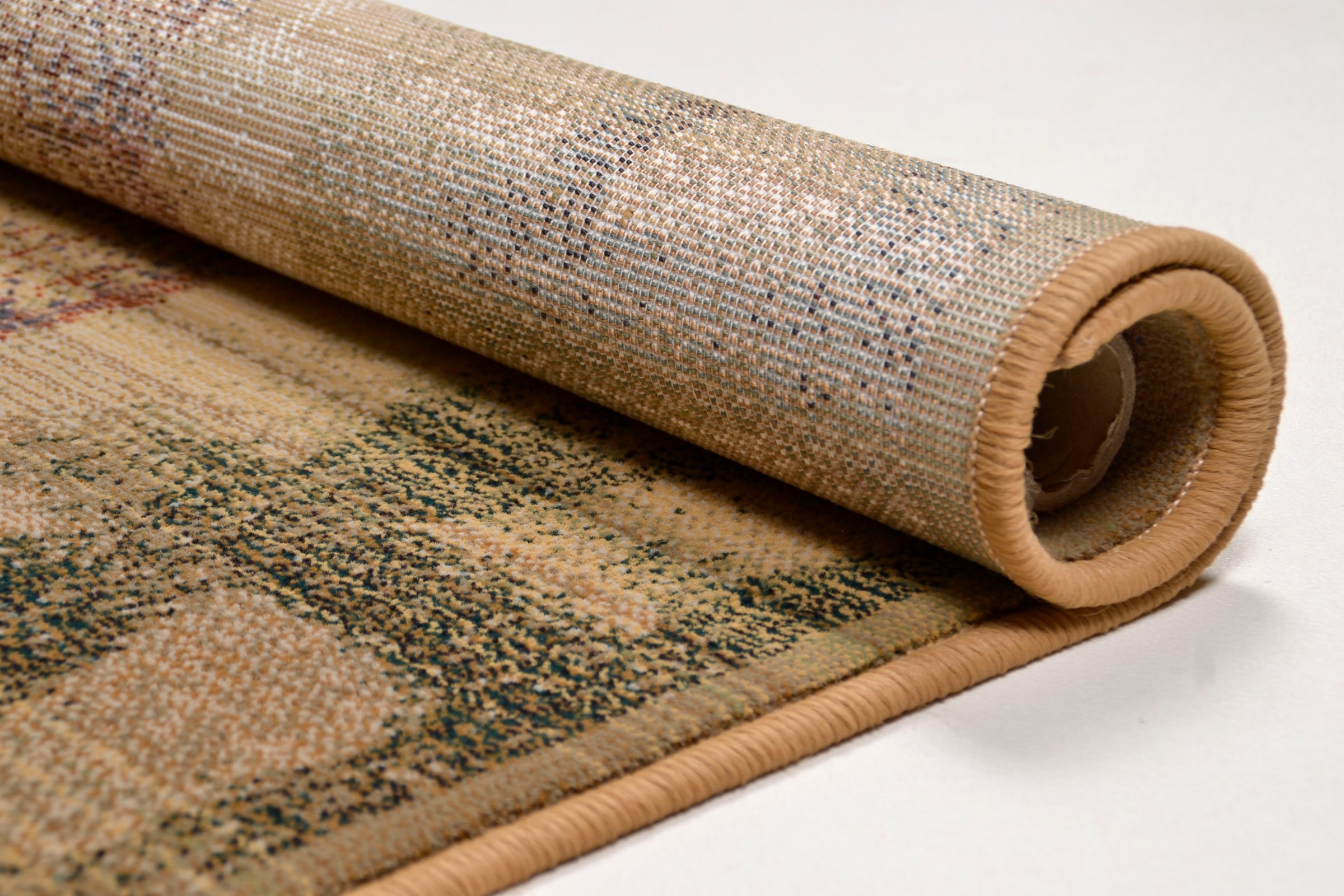 THEKO Teppich »Gabiro 003« rechteckig 10 mm Höhe Kurzflor, modernes florales Design, Wohnzimmer