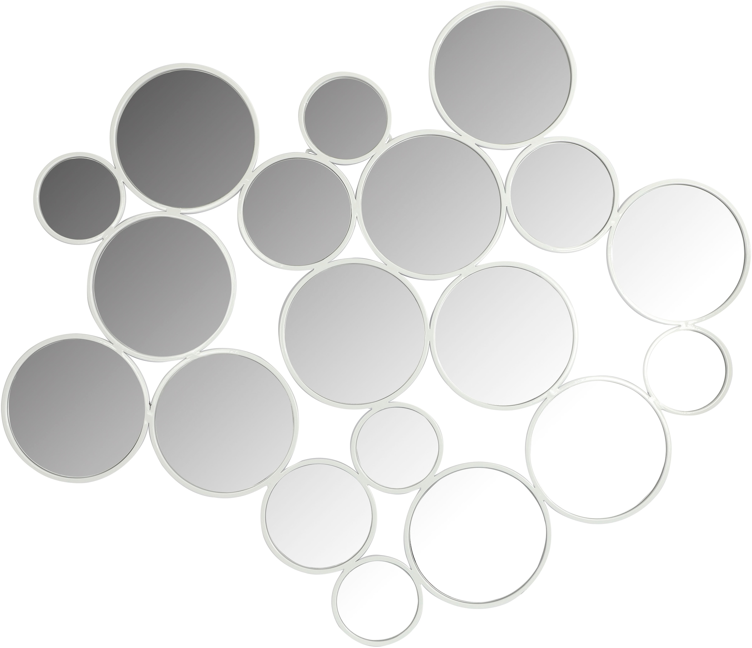GOODproduct Dekospiegel »Malisa« Wandspiegel aus 19 Elementen, modern, glamourös