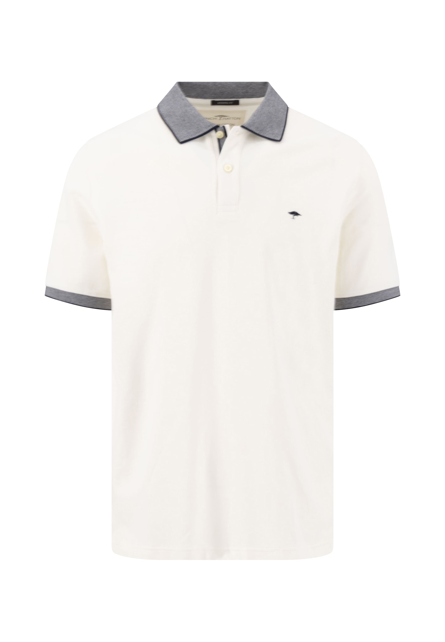 FYNCH-HATTON Polo mit Logo Stickerei