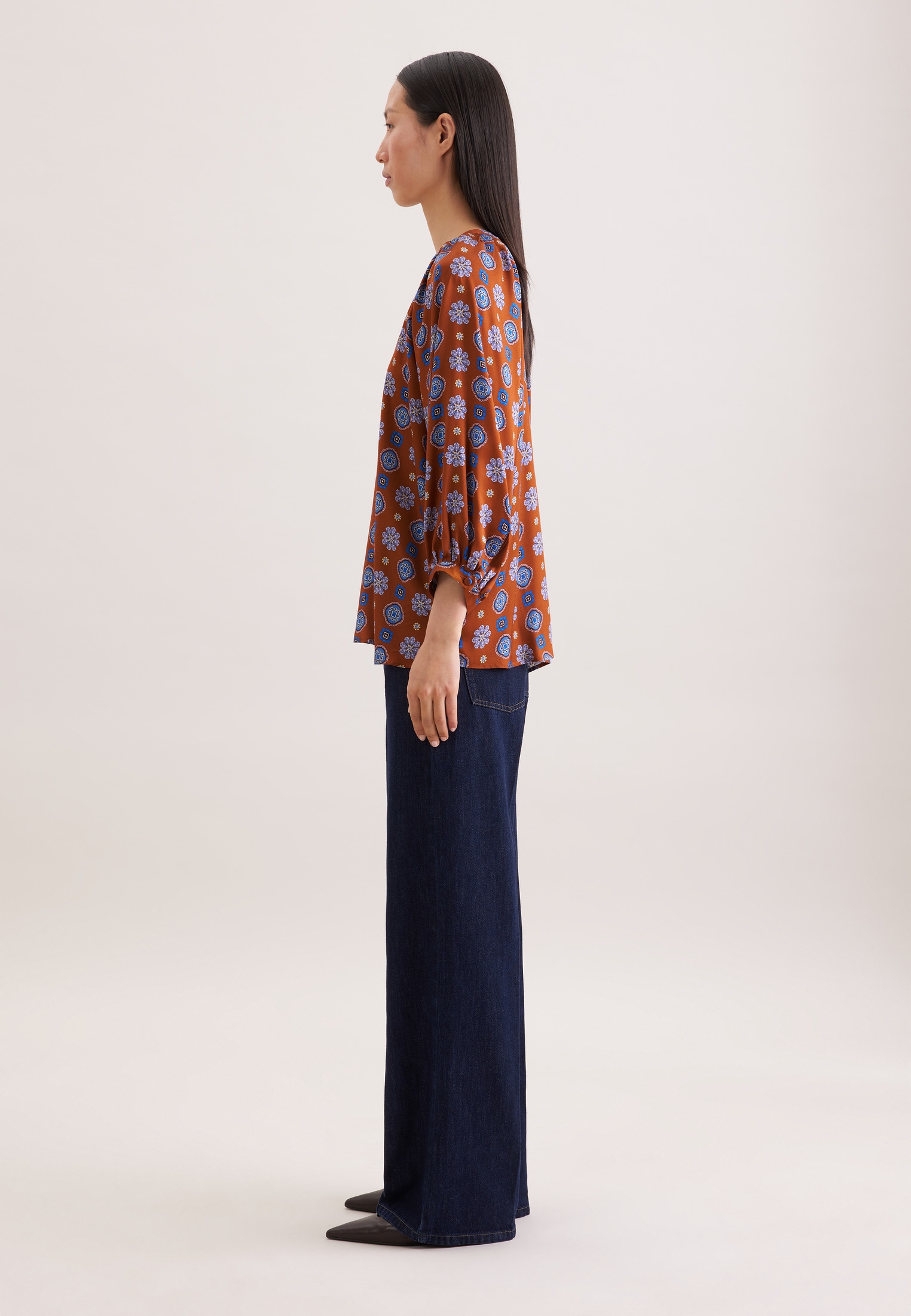 seidensticker Blouse classique Impression tunique