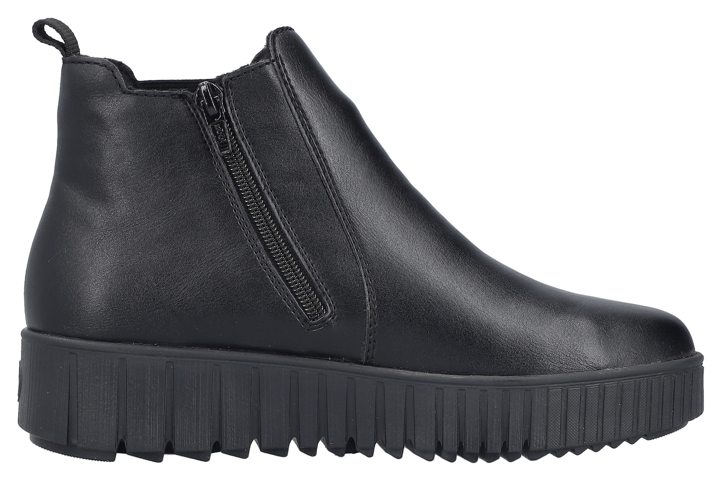 Rieker Bottes d'hiver  chelsea boots, sneakers à plateforme, bottines, fermeture éclair et stretch