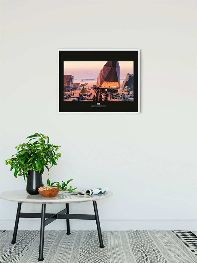 Komar Image »Star Wars Classic RMQ Java Market« 1 cuis tlg. Wandbild zur Dekoration im Kinderzimmer - ohne Rahmen