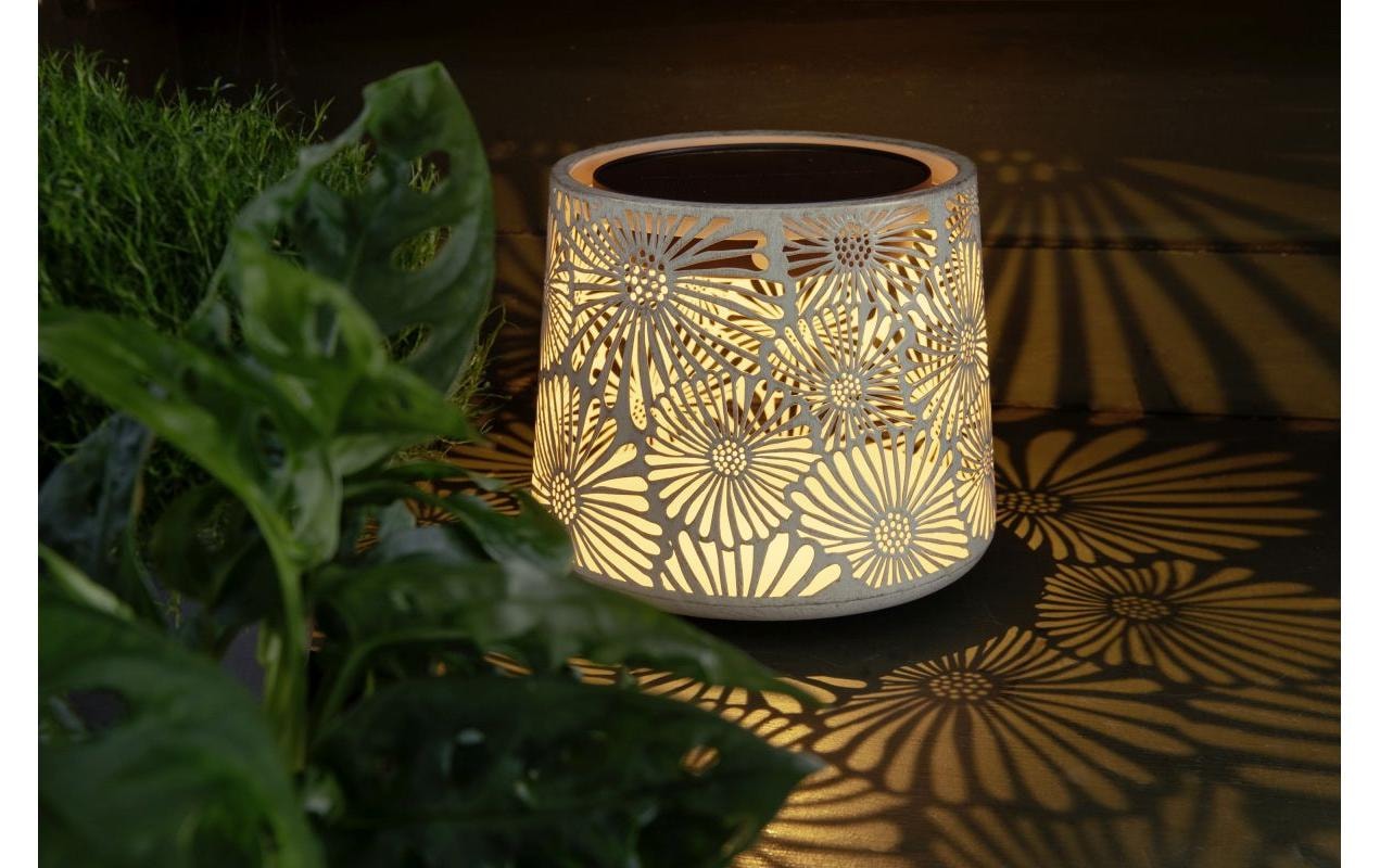 STT Laterne »Solar Antic Mini Blossom 18 cm«