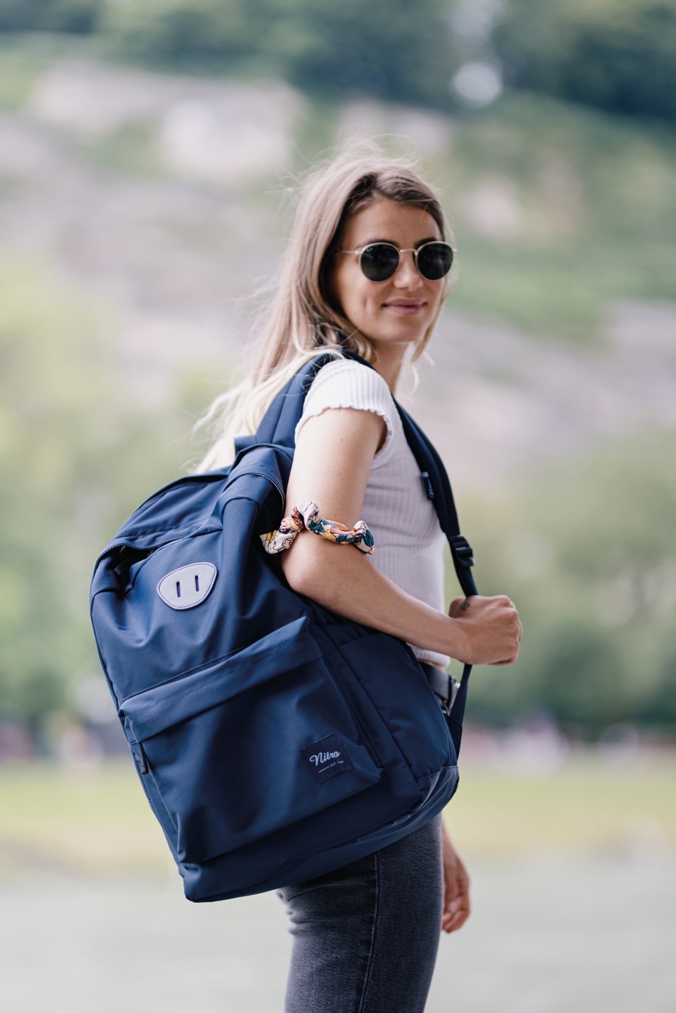 NITRO Freizeitrucksack »Urban Plus« Daypack, Streetpack im Retro-Look, Alltagsrucksack, Schulrucksack