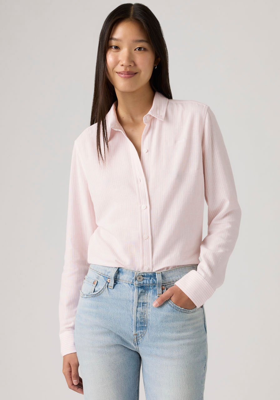 Levi's® Hemdbluse »The Classic« Kleine Logo-Stickerei auf der Brust