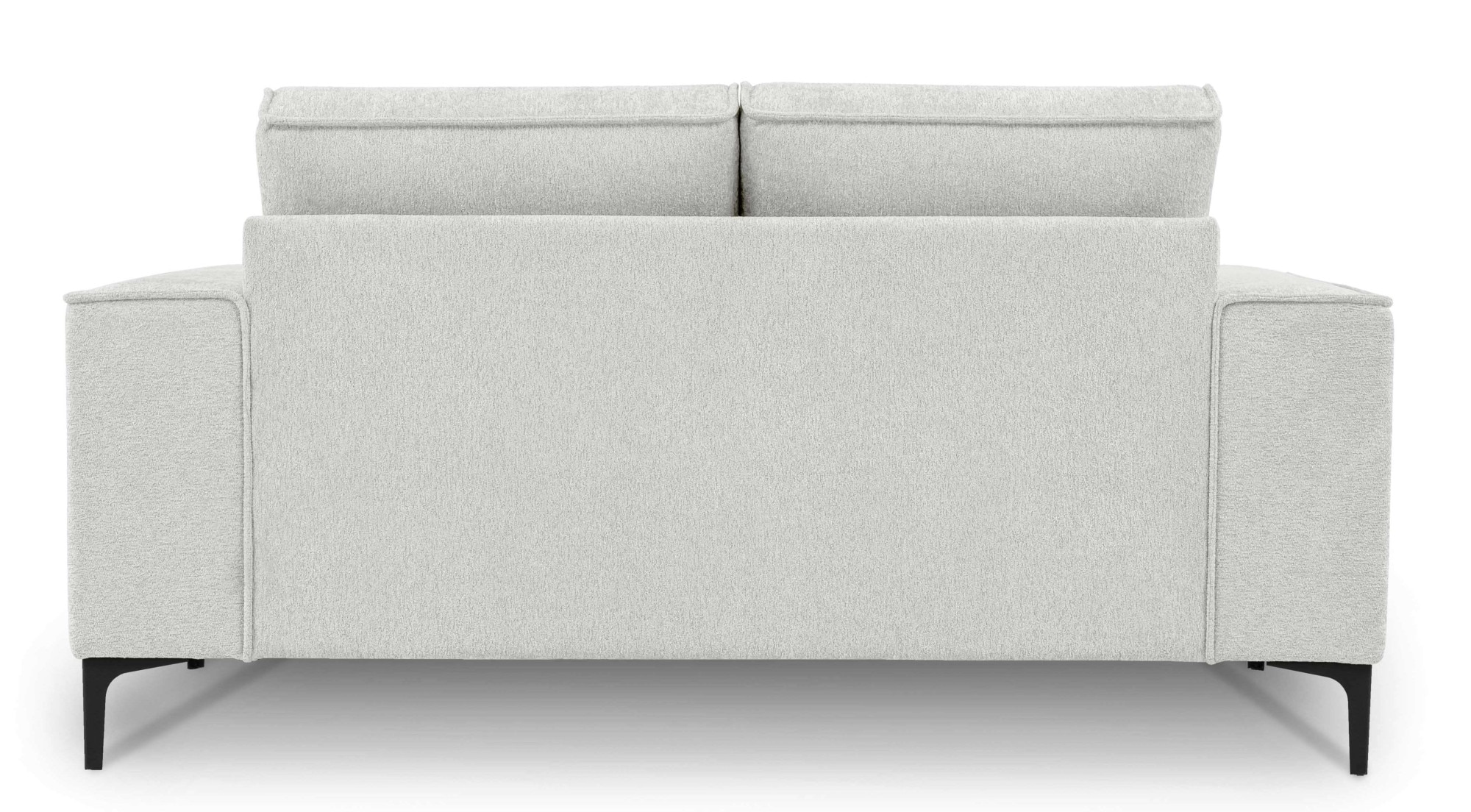 GOODproduct 3-places »OLAND Bouclé, Sofa, B: 224 cm, Skandi-Design« 164 cm, suspension à vagues, design scandinave, pieds en métal