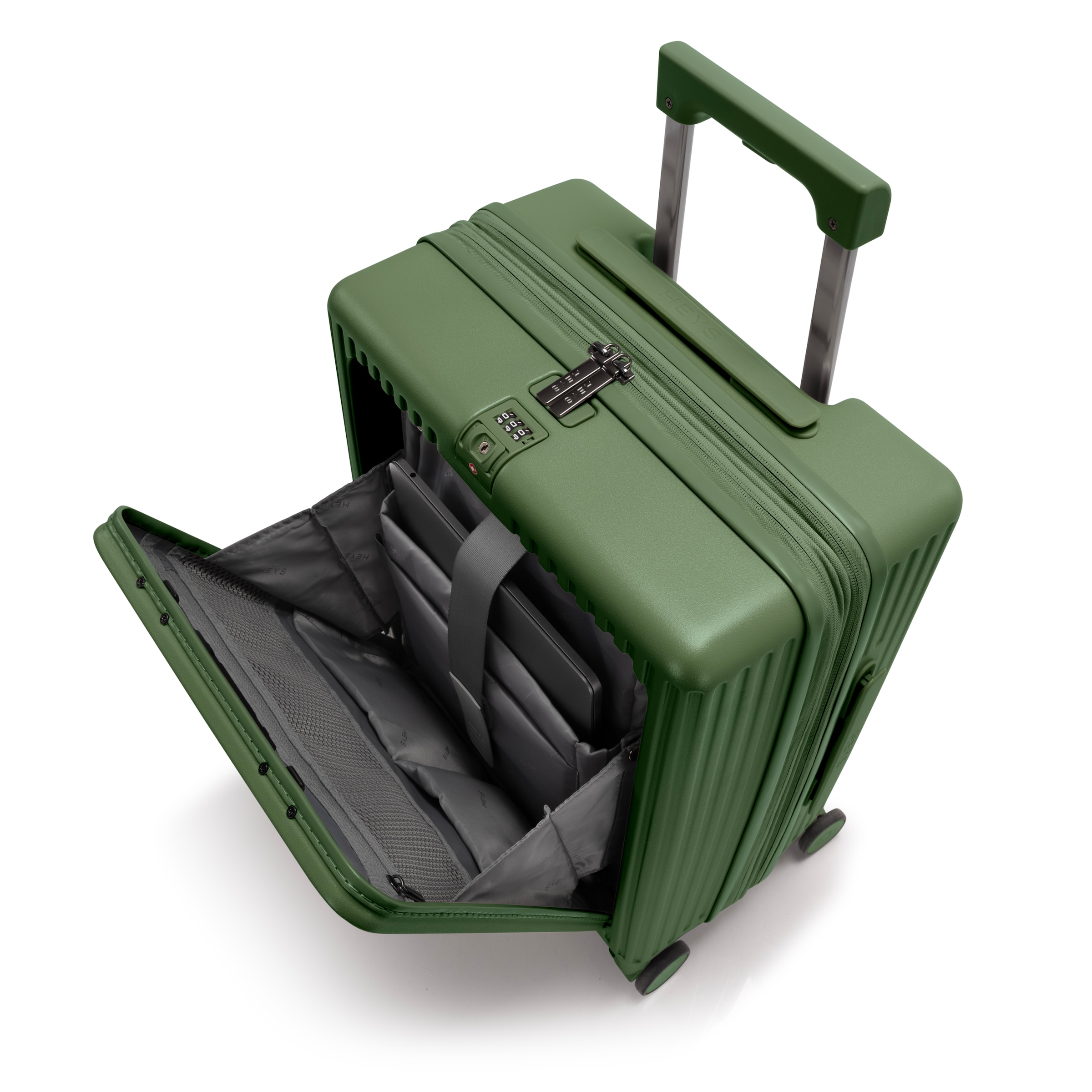 Heys Trolley pour bagages à main »Heys Latch« valise de voyage, trolley, compatible avec bagage à main avec extension de volume