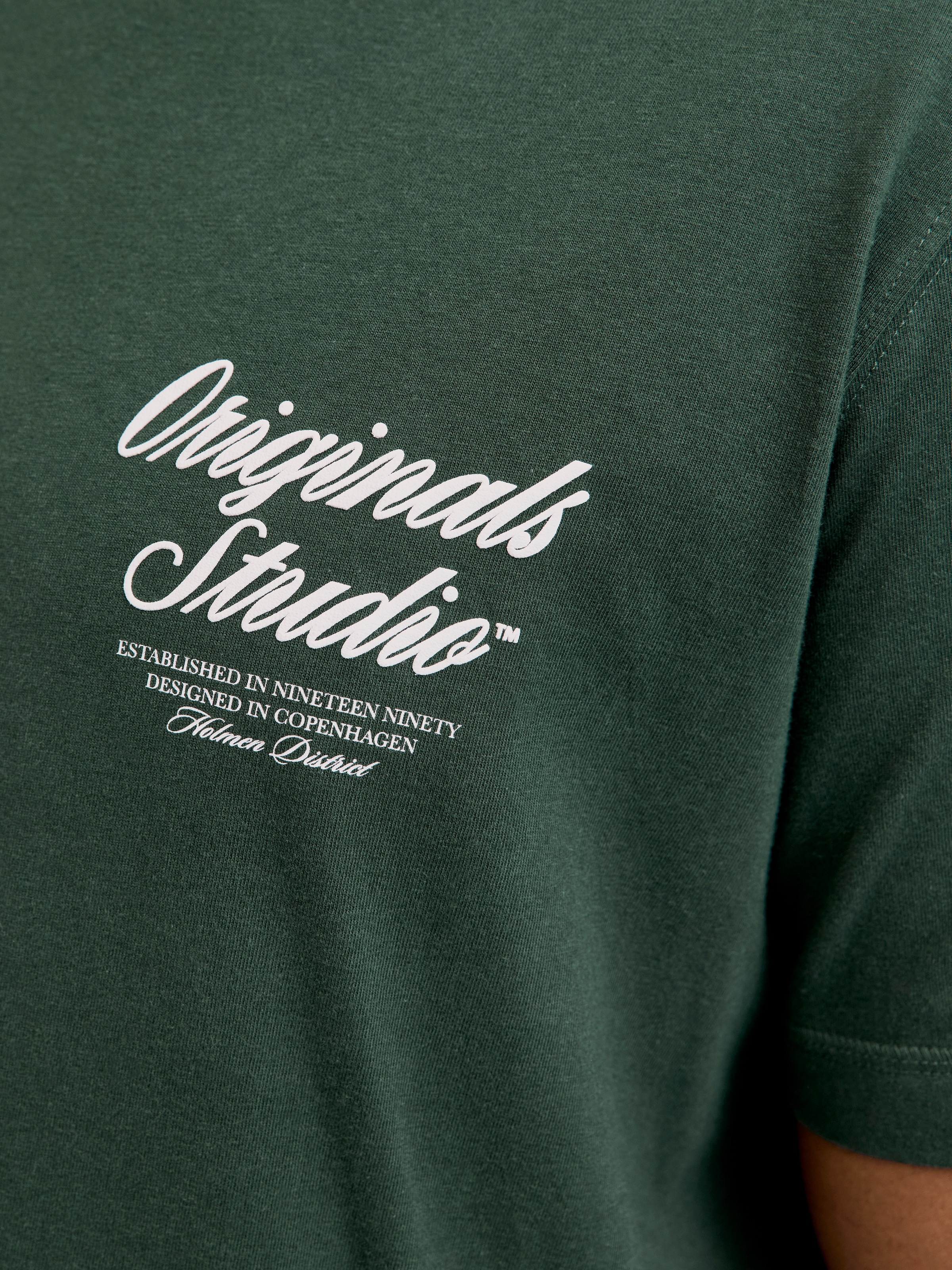 Jack & Jones PlusSize T-shirt à manches courtes »JORNORREBRO TYPO TEE SS CREW NECK  PLS« mit Schriftzug