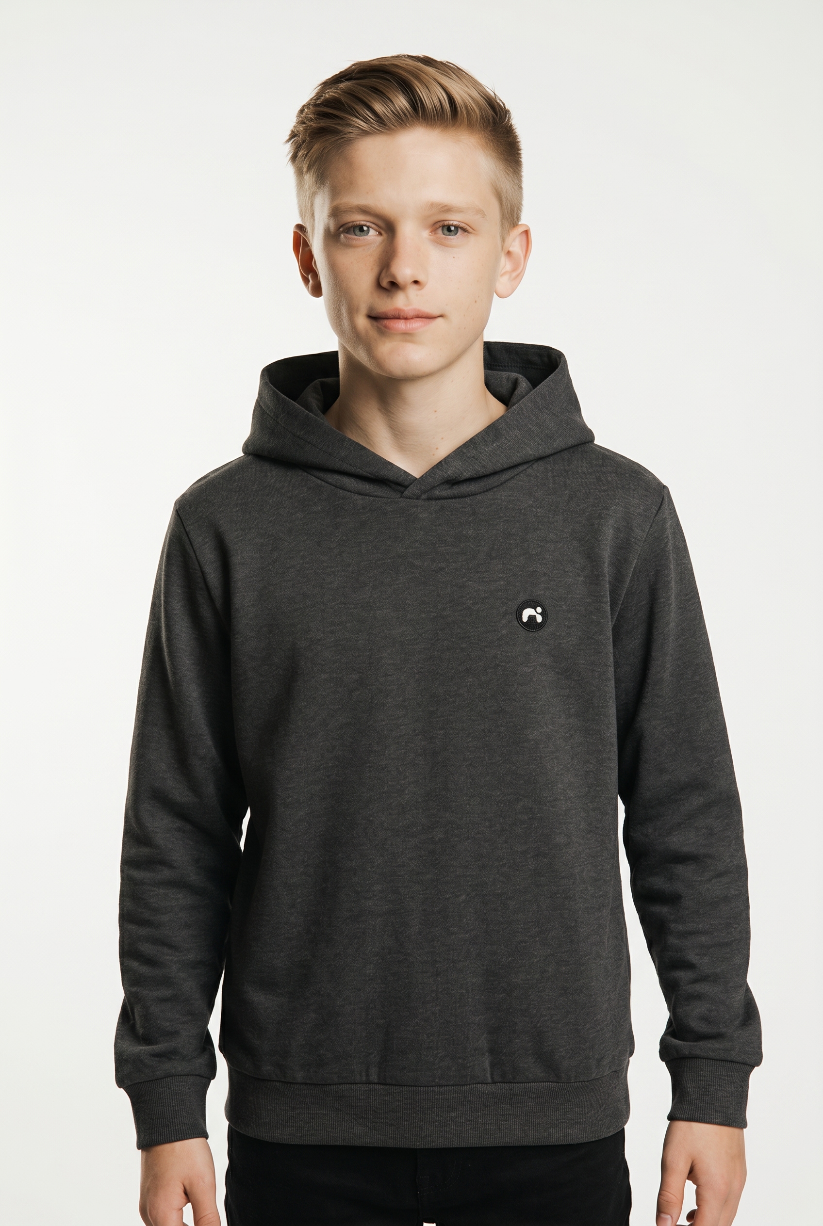 Name It Sweat à capuche »NKMVIMO LS SWEAT W HOOD BRU NOOS«, Mélange de coton, coupe regular
