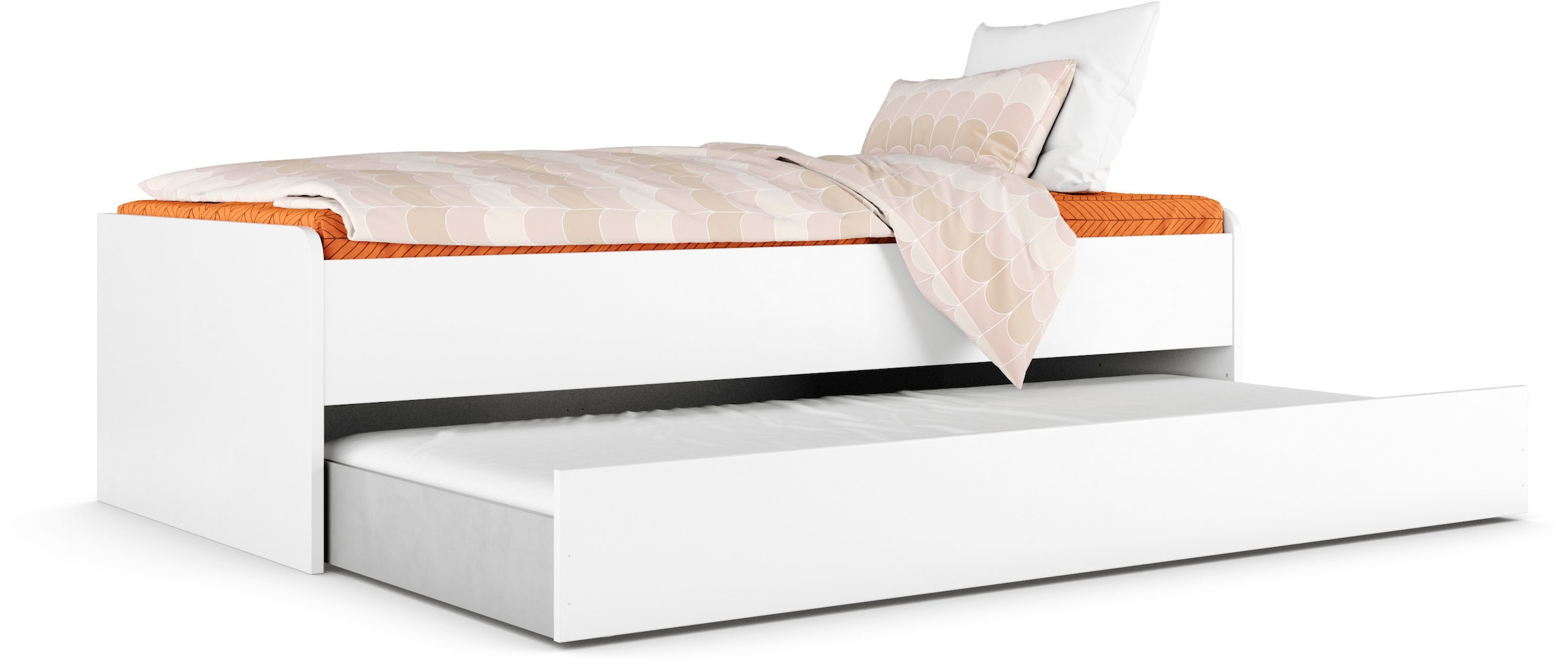priess Lit de rangement »Barkhausen« avec surface de couchage extensible