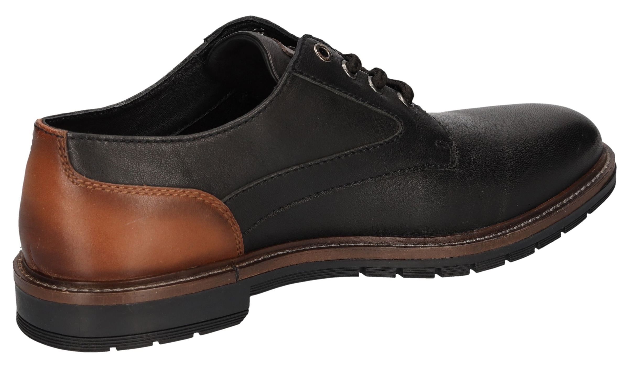 LERROS Chaussure à lacets  chaussure business, chaussure basse, à lacets avec talon bloc