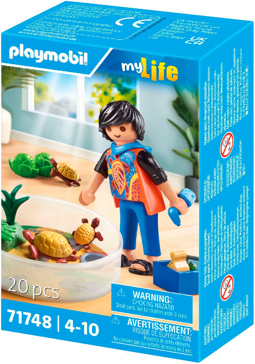 Playmobil® Konstruktions-Spielset »Schildkröten-Terrarium (71748), Playmobil My Life«