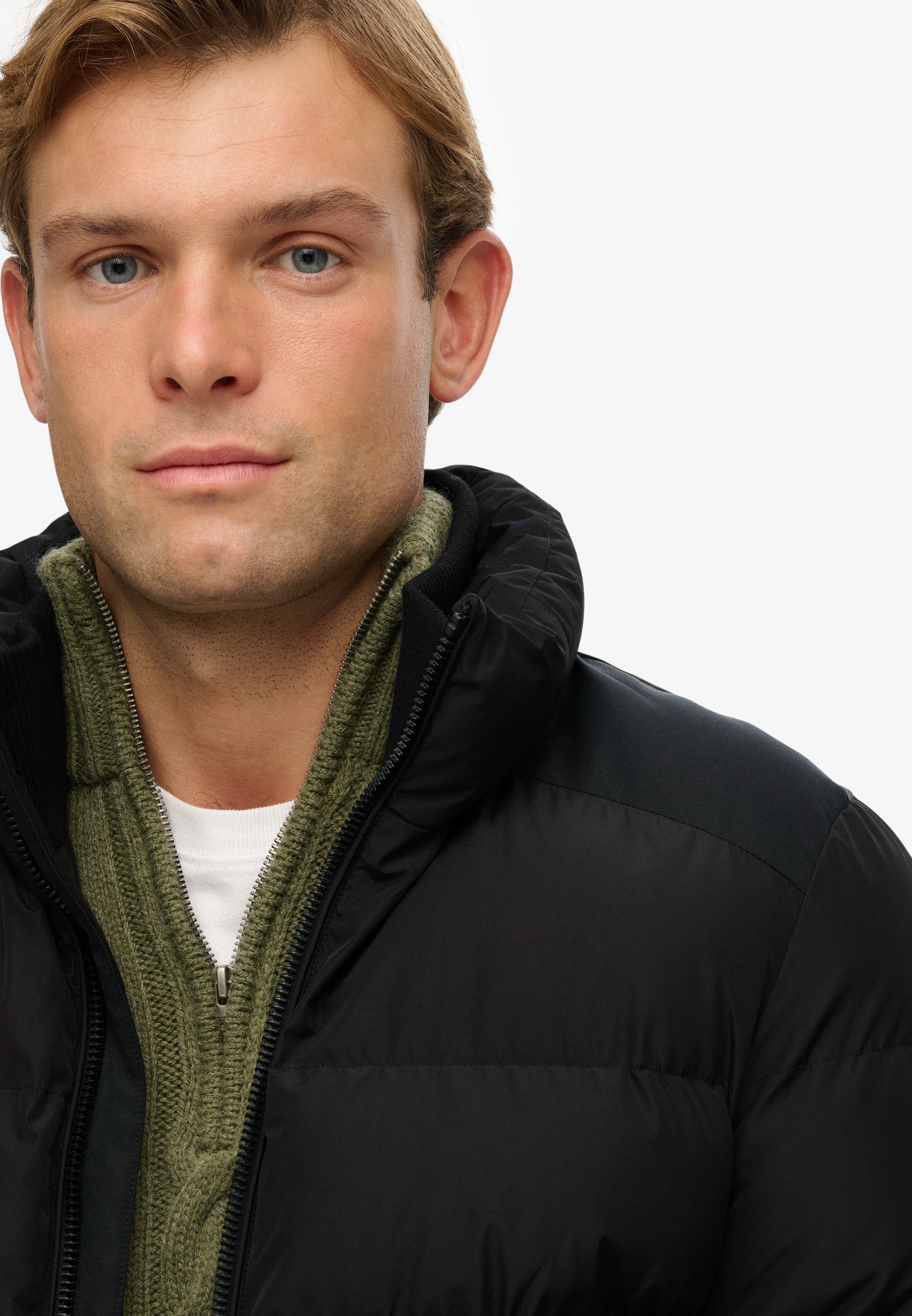 Superdry Veste matelassée »SPORTS PUFFER JACKET« ohne Kapuze