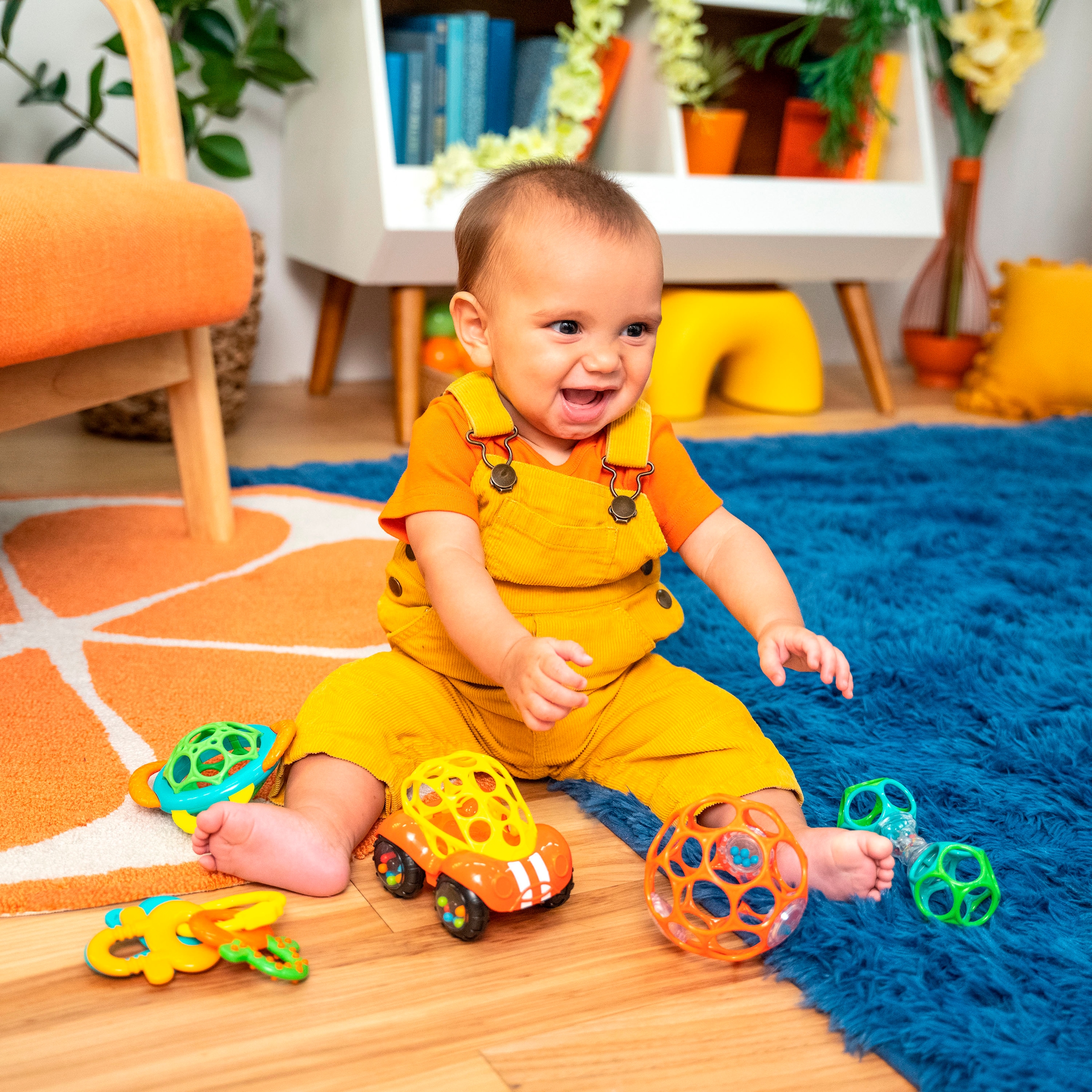 Bright Starts Greifspielzeug »Soothers & Shakers™ 5 Piece Gift Set«